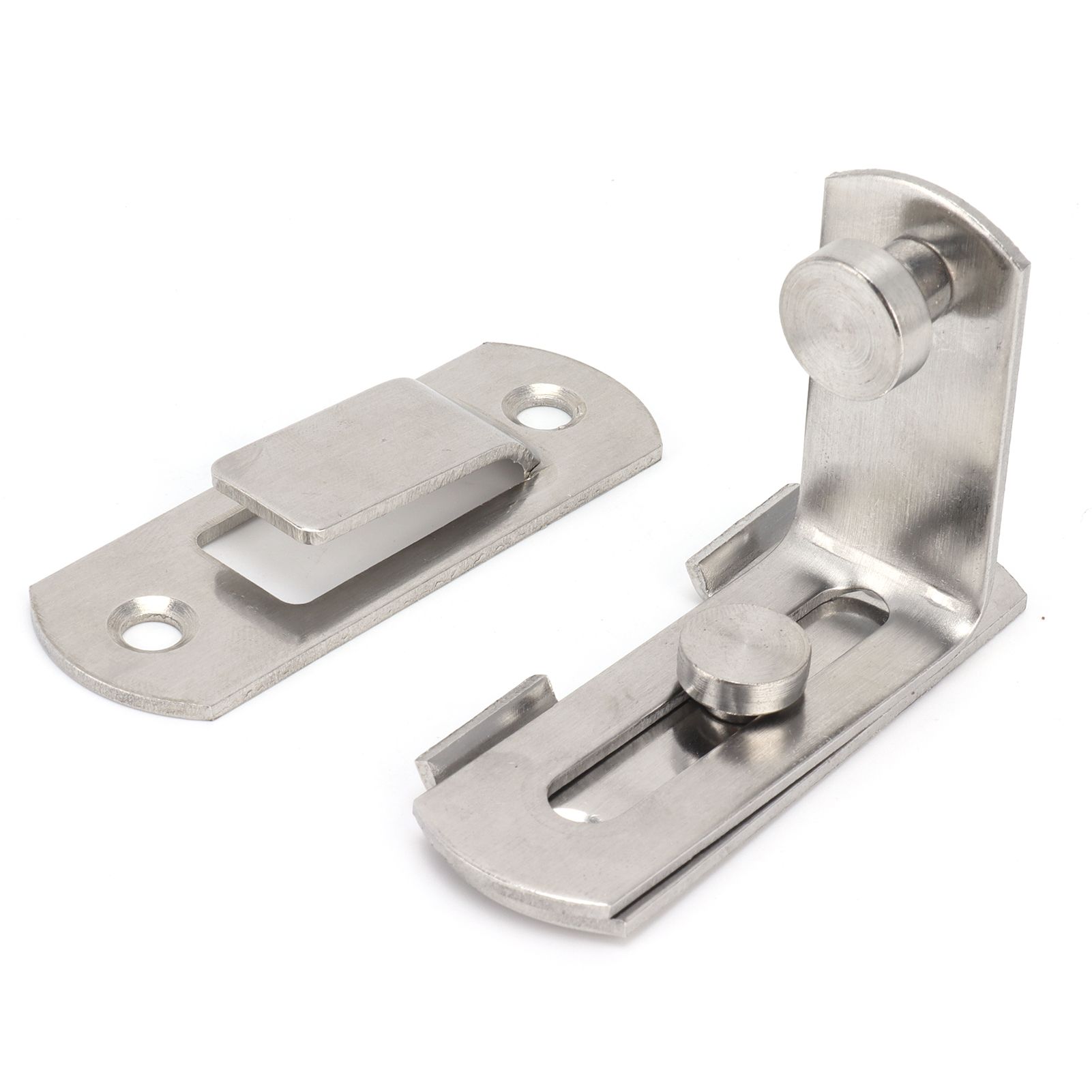 90 Degree Angle Barn Door Latch Buckle Stainless Steel Sliding Door Hardware view 4