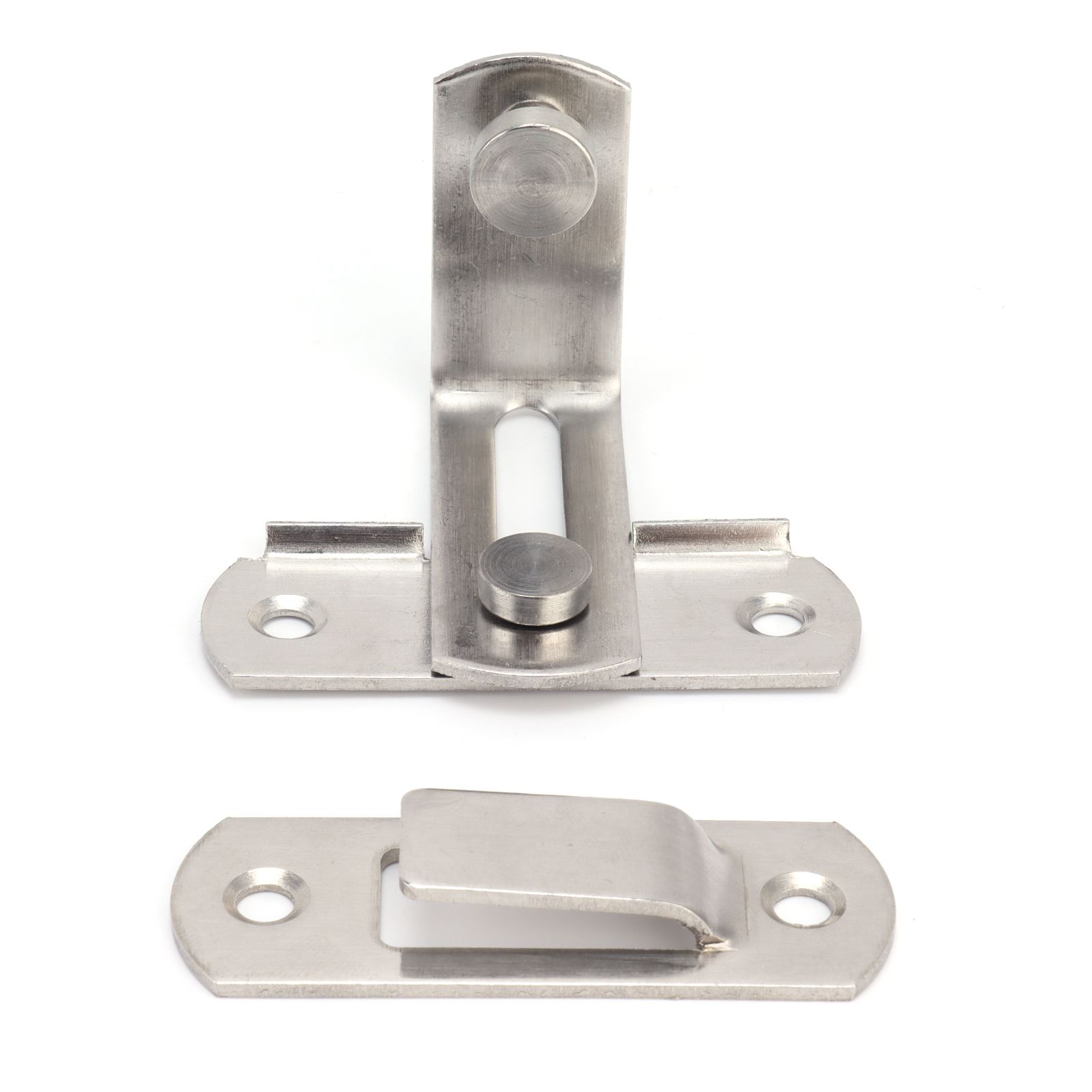 90 Degree Angle Barn Door Latch Buckle Stainless Steel Sliding Door Hardware view 6