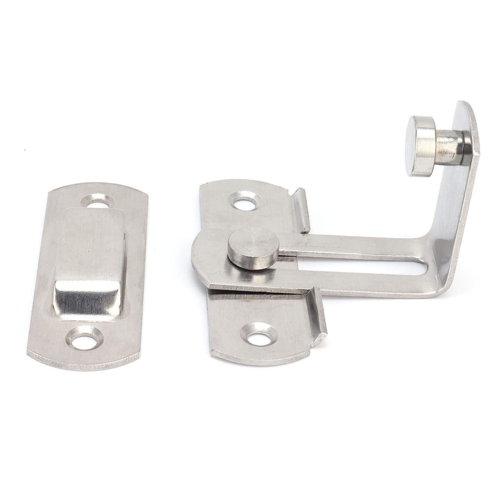 90 Degree Angle Barn Door Latch Buckle Stainless Steel Sliding Door Hardware view 8