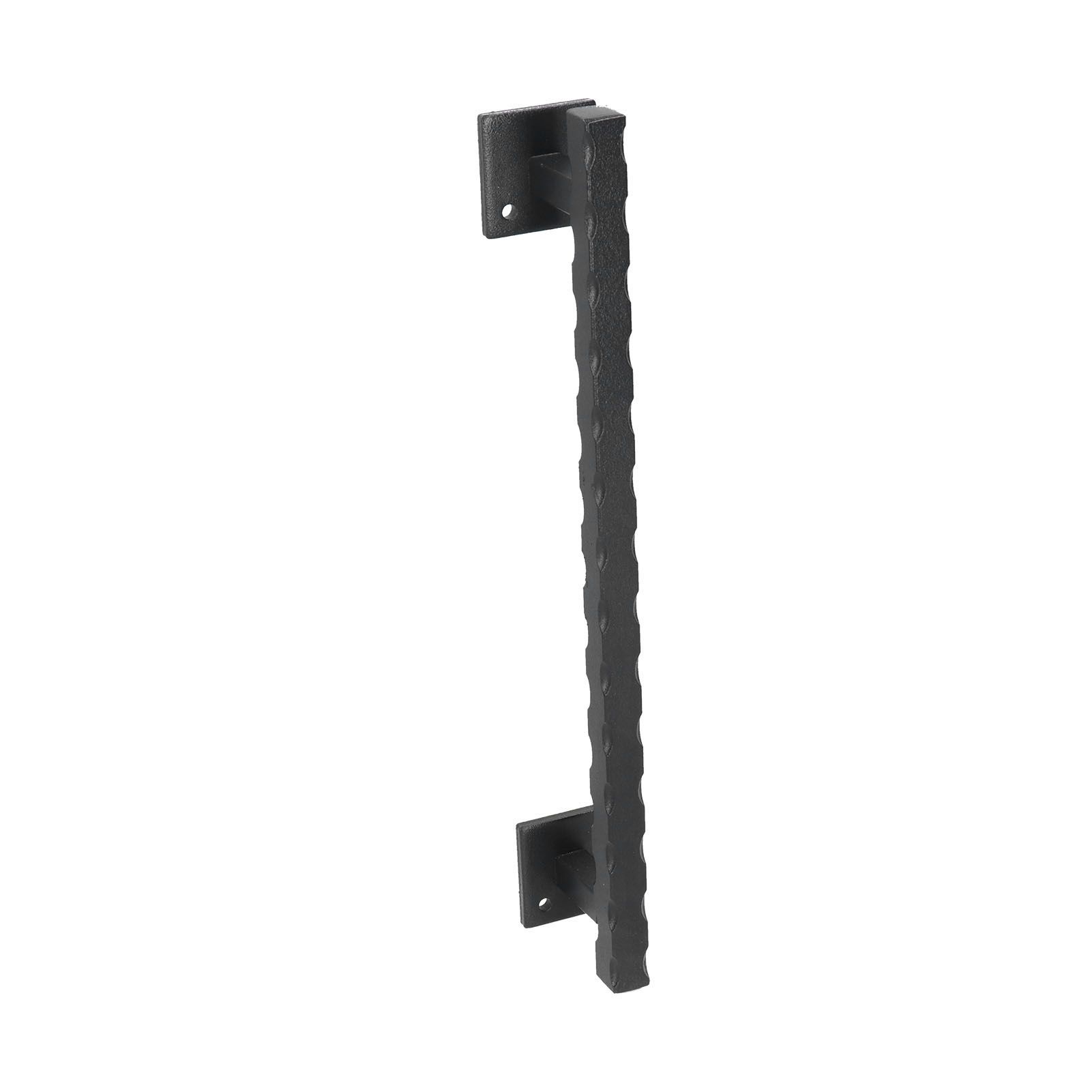 Carbon Steel Barn Handle Matte Frosted Sliding Door Pull for Garage Cabinet view 3