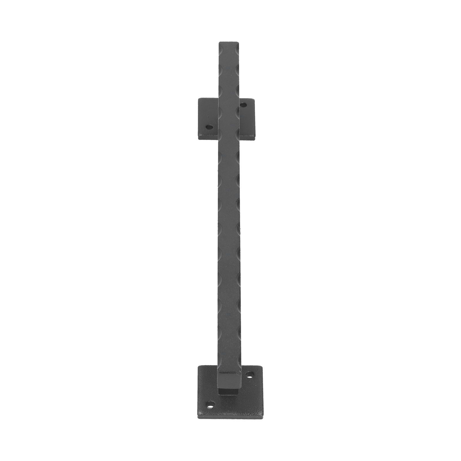 Carbon Steel Barn Handle Matte Frosted Sliding Door Pull for Garage Cabinet view 5