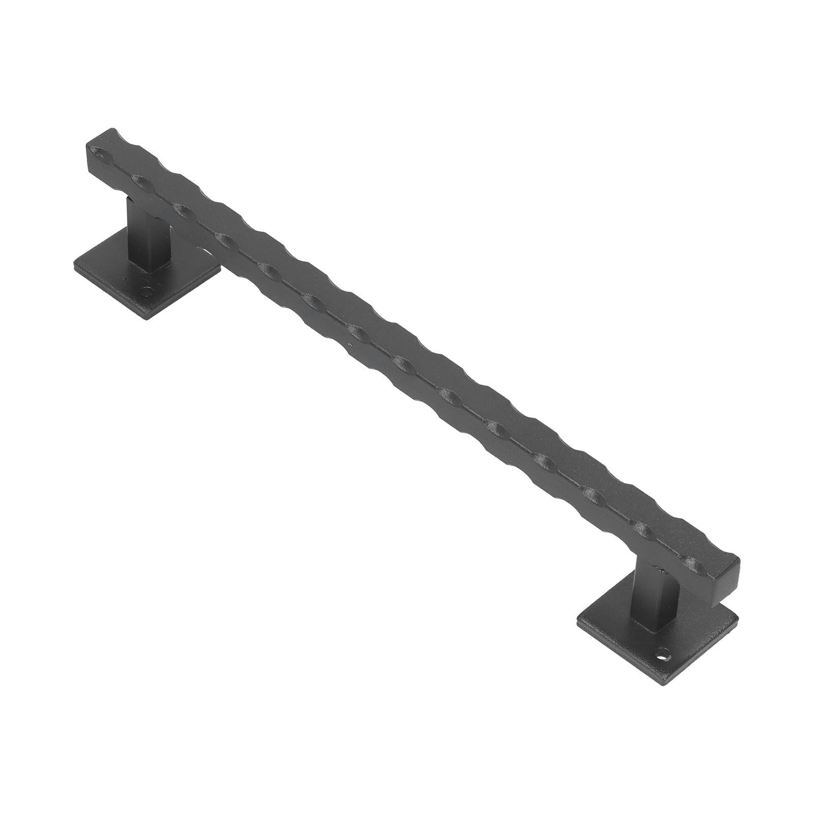 Carbon Steel Barn Handle Matte Frosted Sliding Door Pull for Garage Cabinet view 7