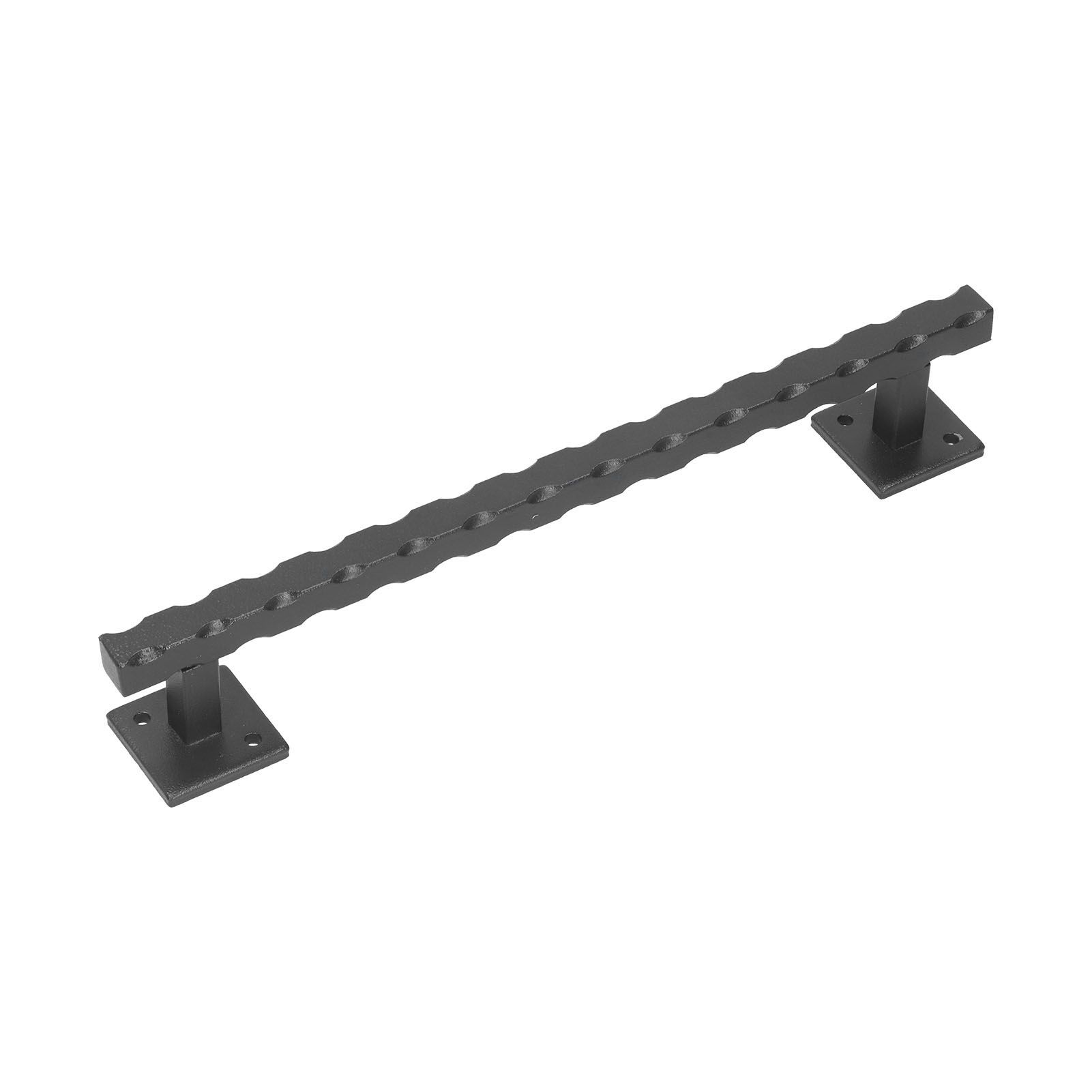 Carbon Steel Barn Handle Matte Frosted Sliding Door Pull for Garage Cabinet view 8