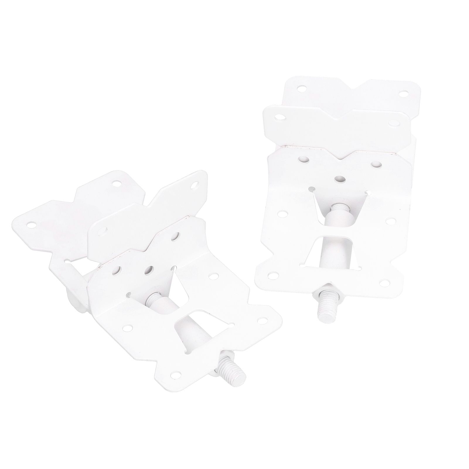 White Garden Fence Door Hinge Carbon Steel Fence Gate Hinge Hardware Accessory view 10