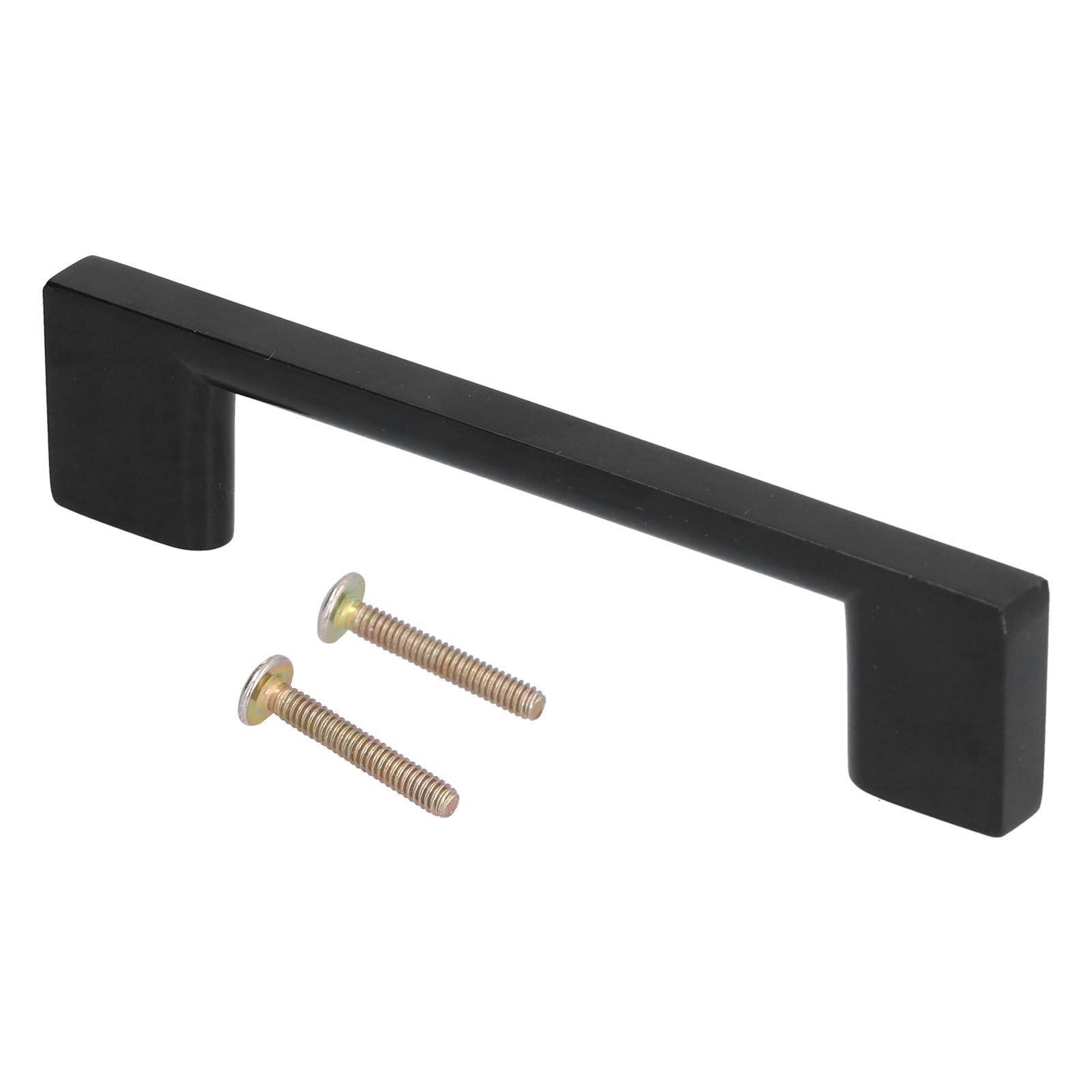 Black Door Handle Zinc Alloy Hardware Pull for Cabinet Door Wardrobe Furniture view 2
