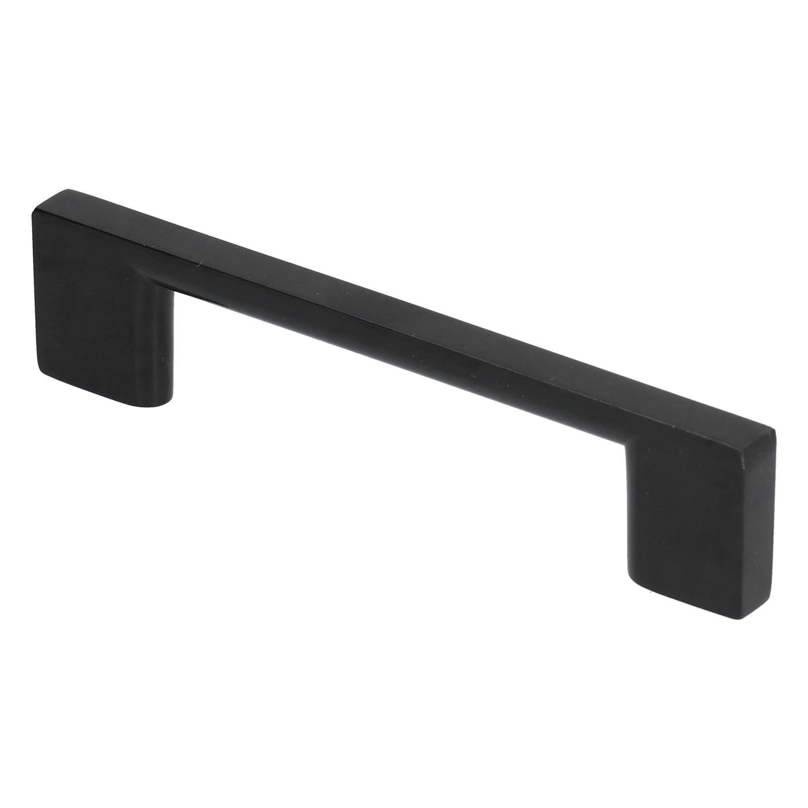 Black Door Handle Zinc Alloy Hardware Pull for Cabinet Door Wardrobe Furniture view 5