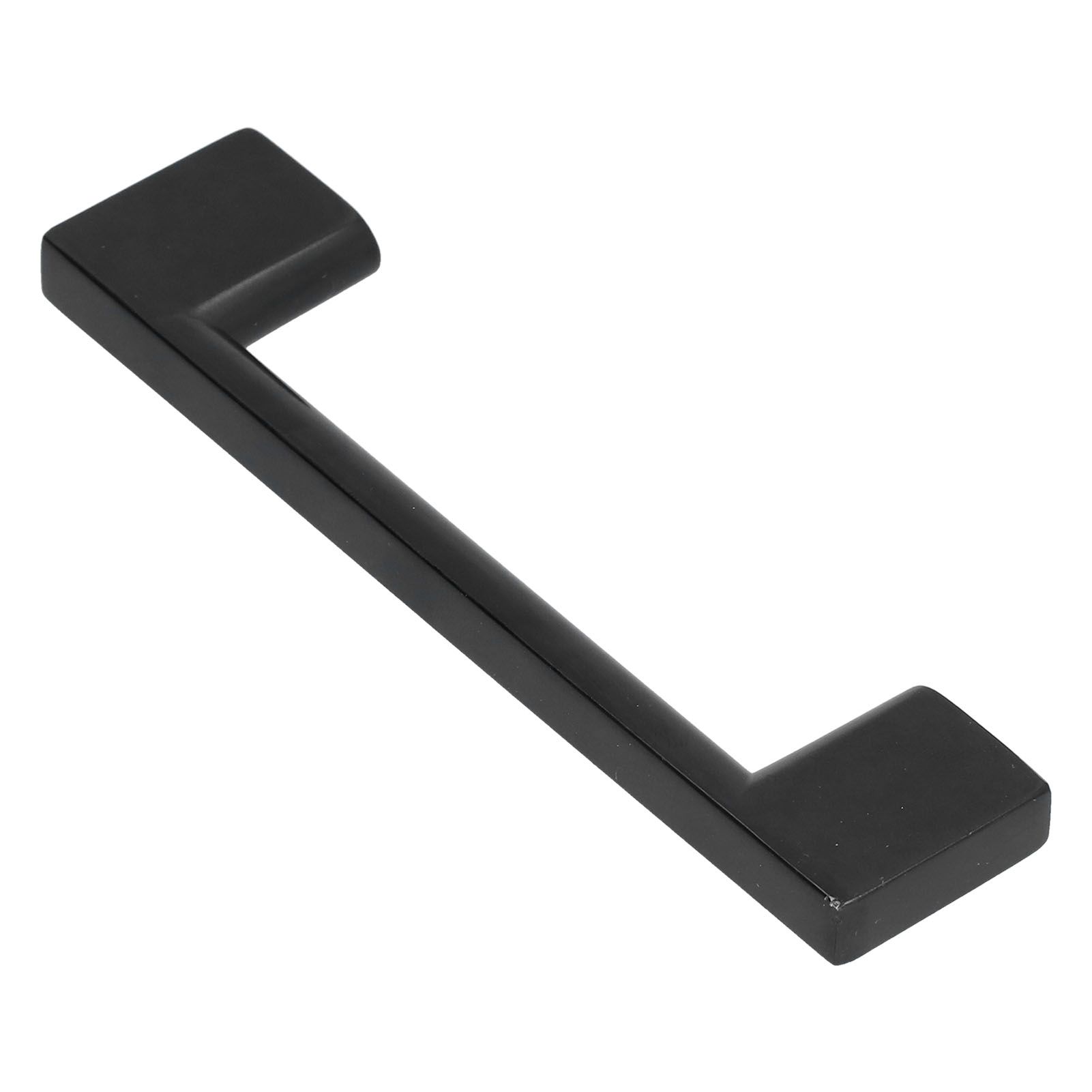 Black Door Handle Zinc Alloy Hardware Pull for Cabinet Door Wardrobe Furniture view 8
