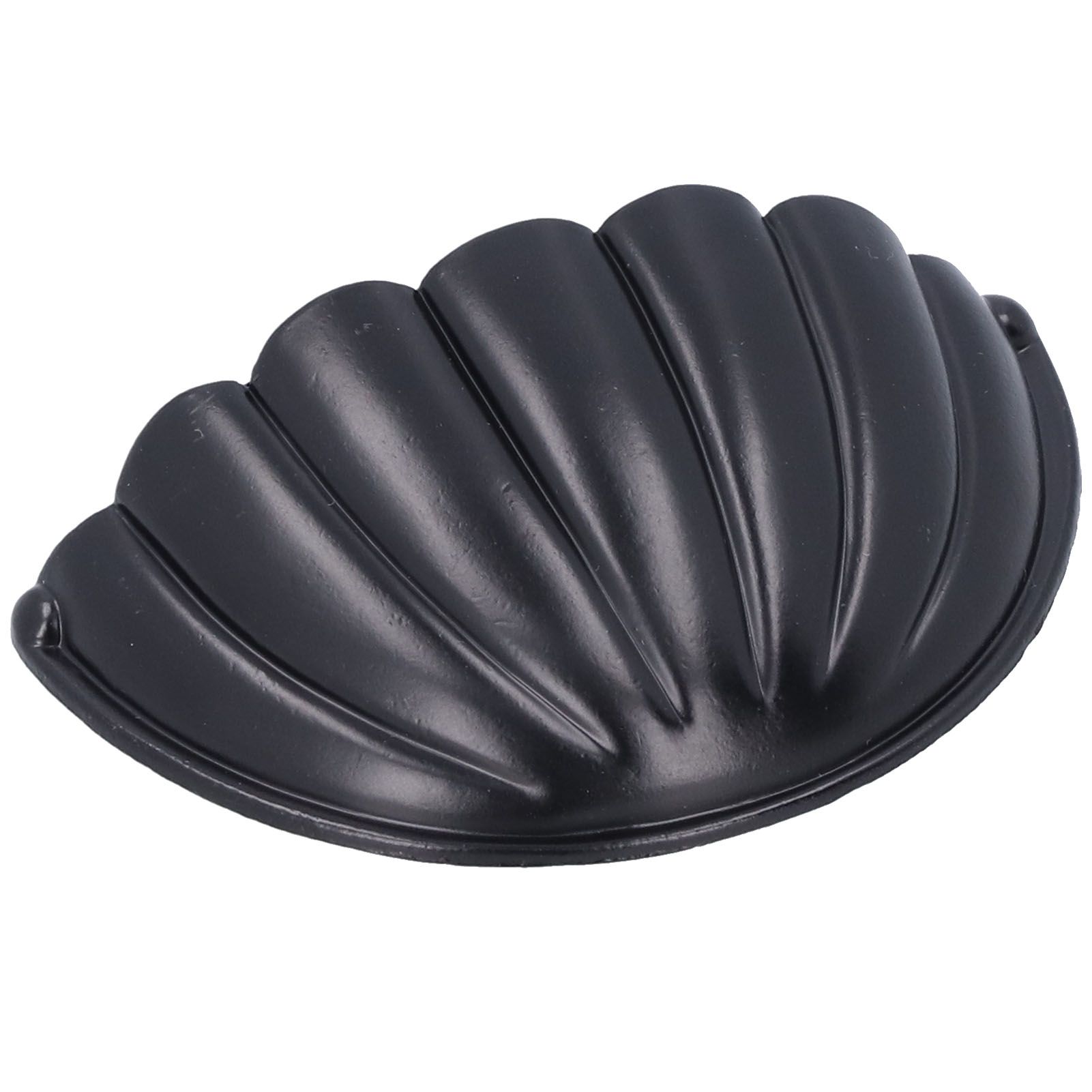 Black HalfMoon Shaped Handle Zinc Alloy Hardware Knob for Cabinet Furniture Home view 3