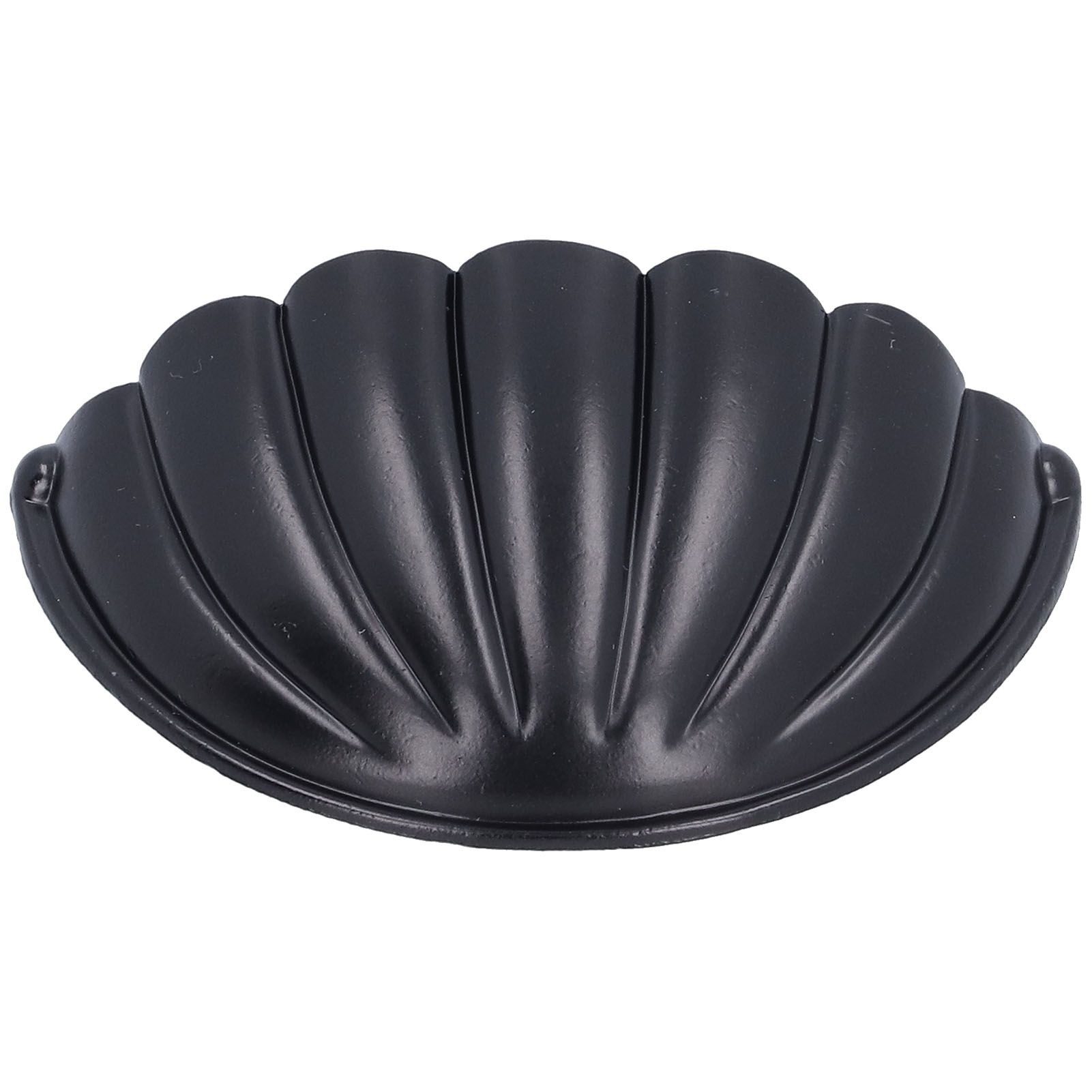 Black HalfMoon Shaped Handle Zinc Alloy Hardware Knob for Cabinet Furniture Home view 4