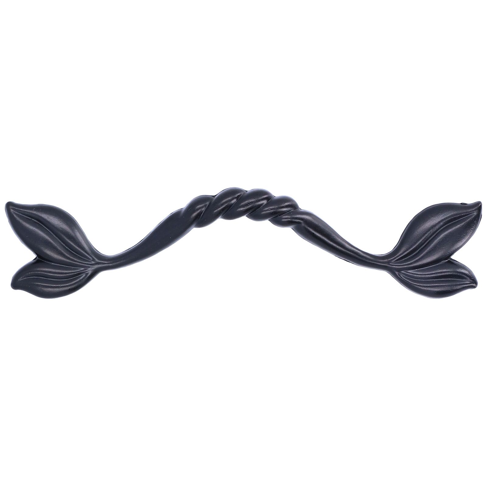 Black Zinc Alloy Cabinet Pull Innovative Wardrobes Handle Knob for Home view 3