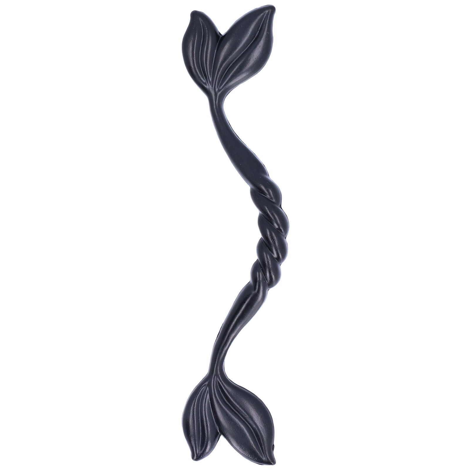 Black Zinc Alloy Cabinet Pull Innovative Wardrobes Handle Knob for Home view 4