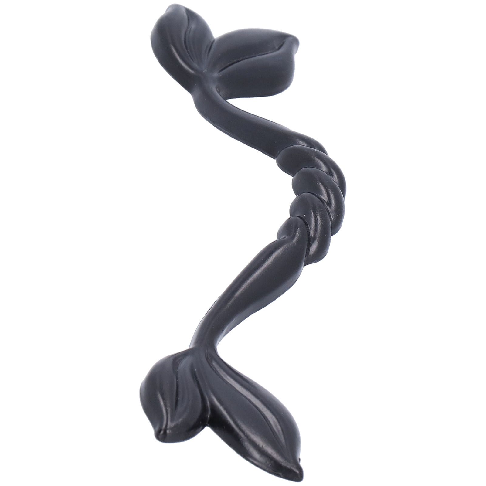Black Zinc Alloy Cabinet Pull Innovative Wardrobes Handle Knob for Home view 9
