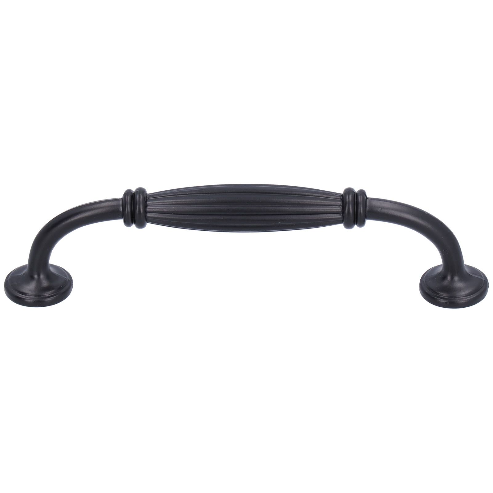 Zinc Alloy Cabinet Handle Black Wardrobes Pull Knob Hardware Accessory for view 7