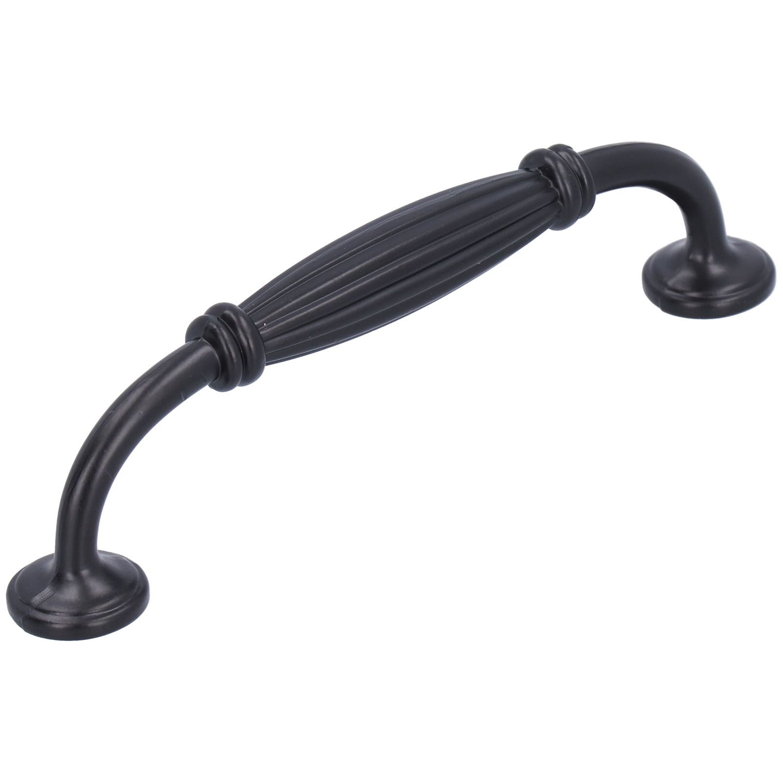 Zinc Alloy Cabinet Handle Black Wardrobes Pull Knob Hardware Accessory for view 9