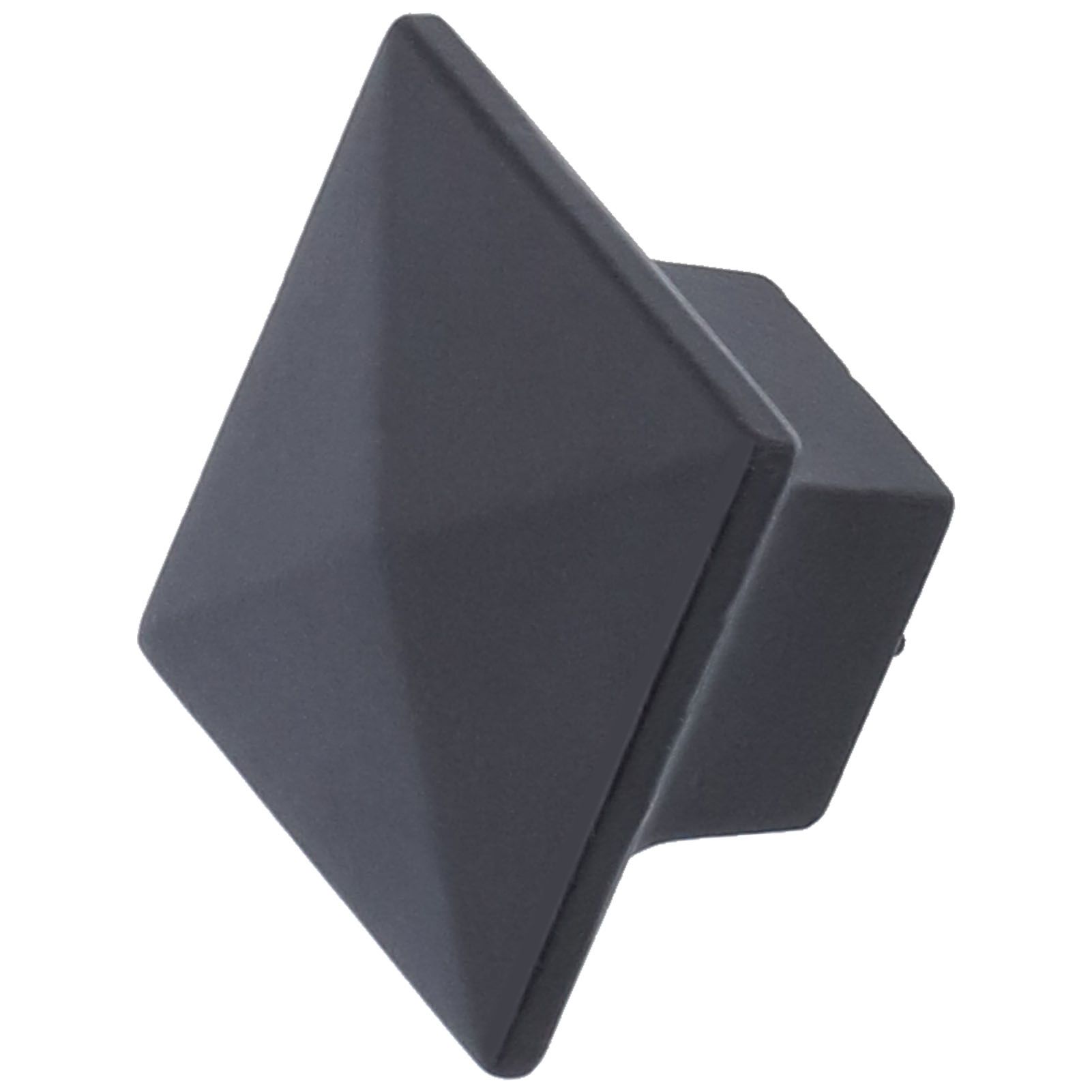 Black Single Hole Cabinet Handle Zinc Alloy Dressers Knobs for Wardrobes view 3