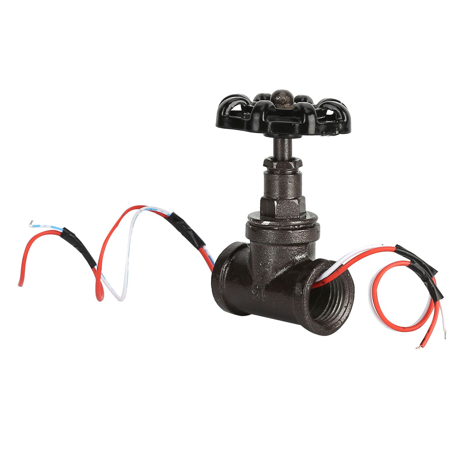 Iron Vintage 1/2in Stop Valve Light Switch with Electric Wire Accessory for view 3