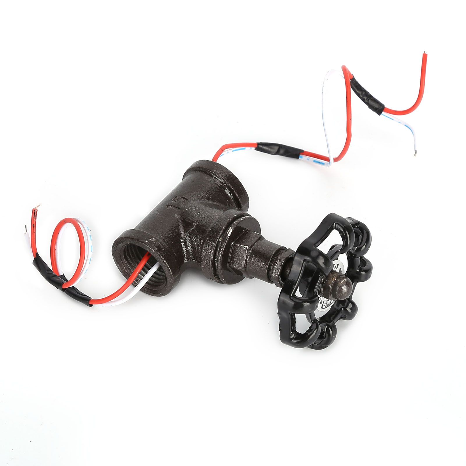 Iron Vintage 1/2in Stop Valve Light Switch with Electric Wire Accessory for view 7
