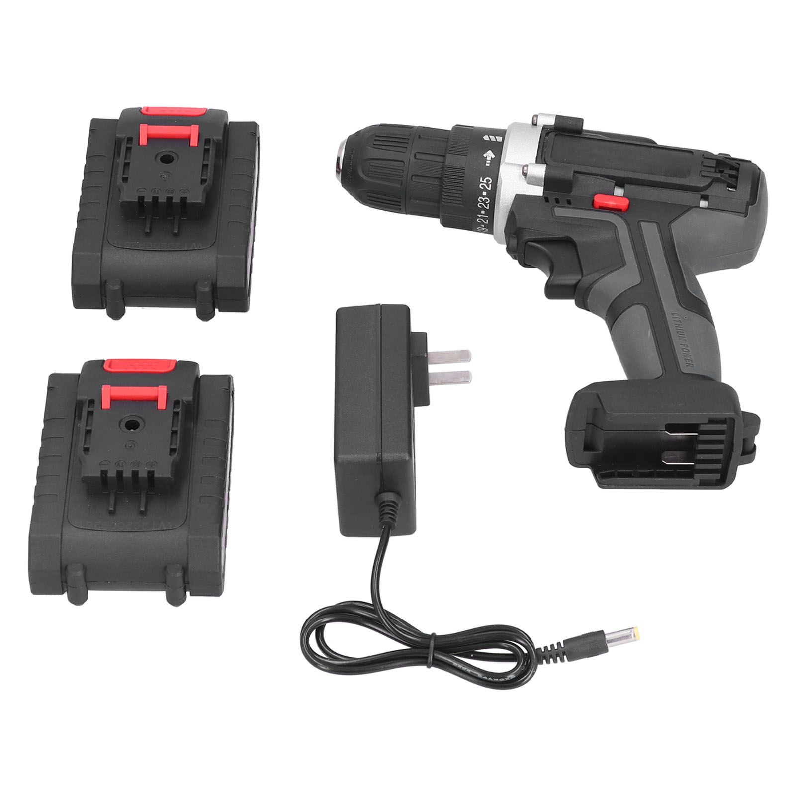 42V Cordless Electric Drill 2‑Variable Speed Portable Zinc Alloy Screwdriver view 6