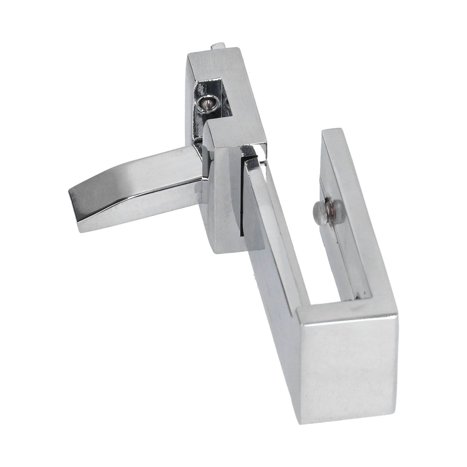 UShaped Glass Door Lock Latch Lock Hower Room Sliding Gate Limiting Device for view 10