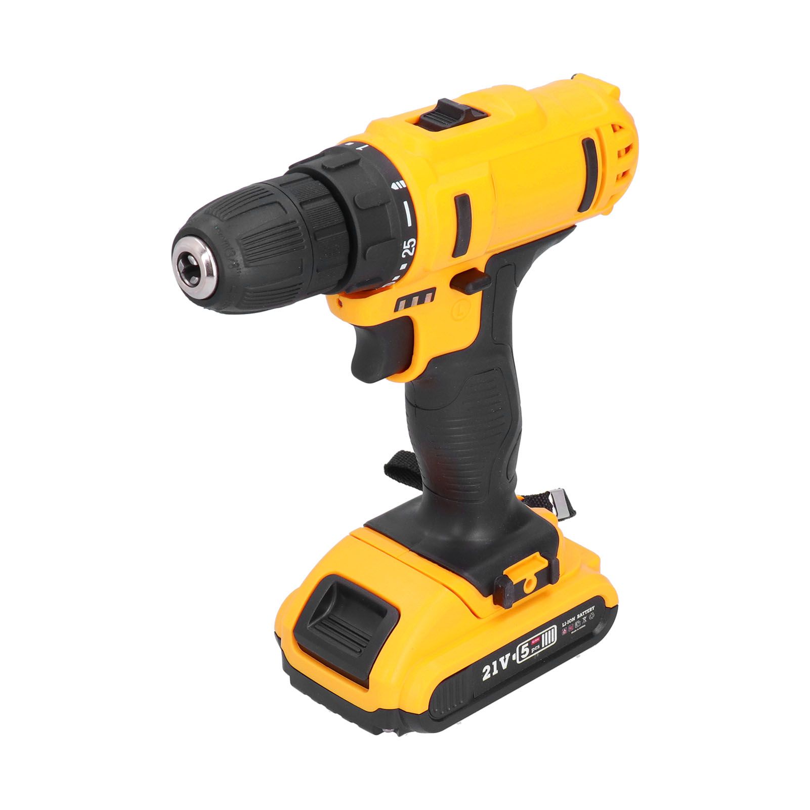 21V Lithium Cordless Electric Drill MultiFunction Drill Driver Rechargeable