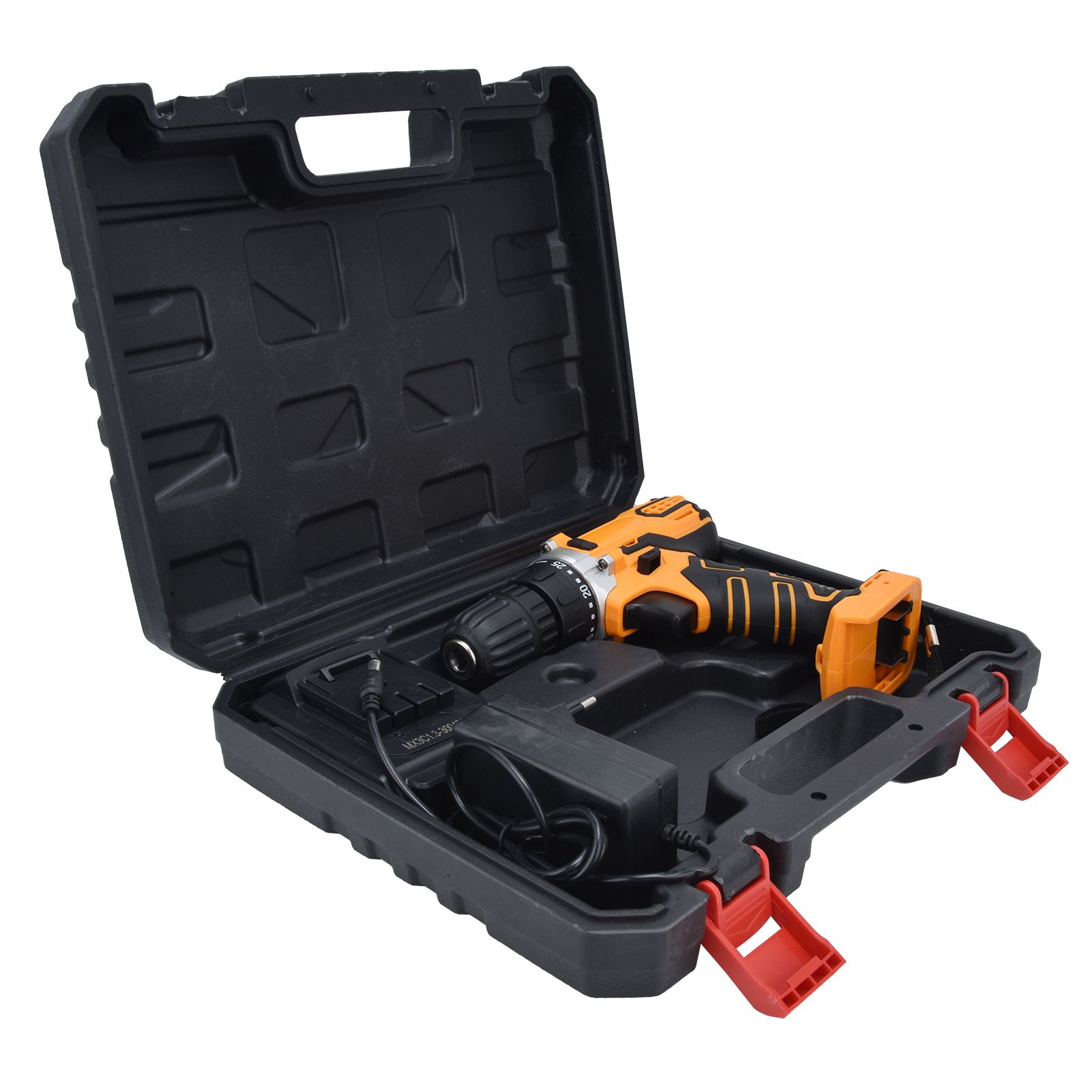 21V Lithium Electric Drill Electric Screw Driver Impact Drill Cordless Power view 4