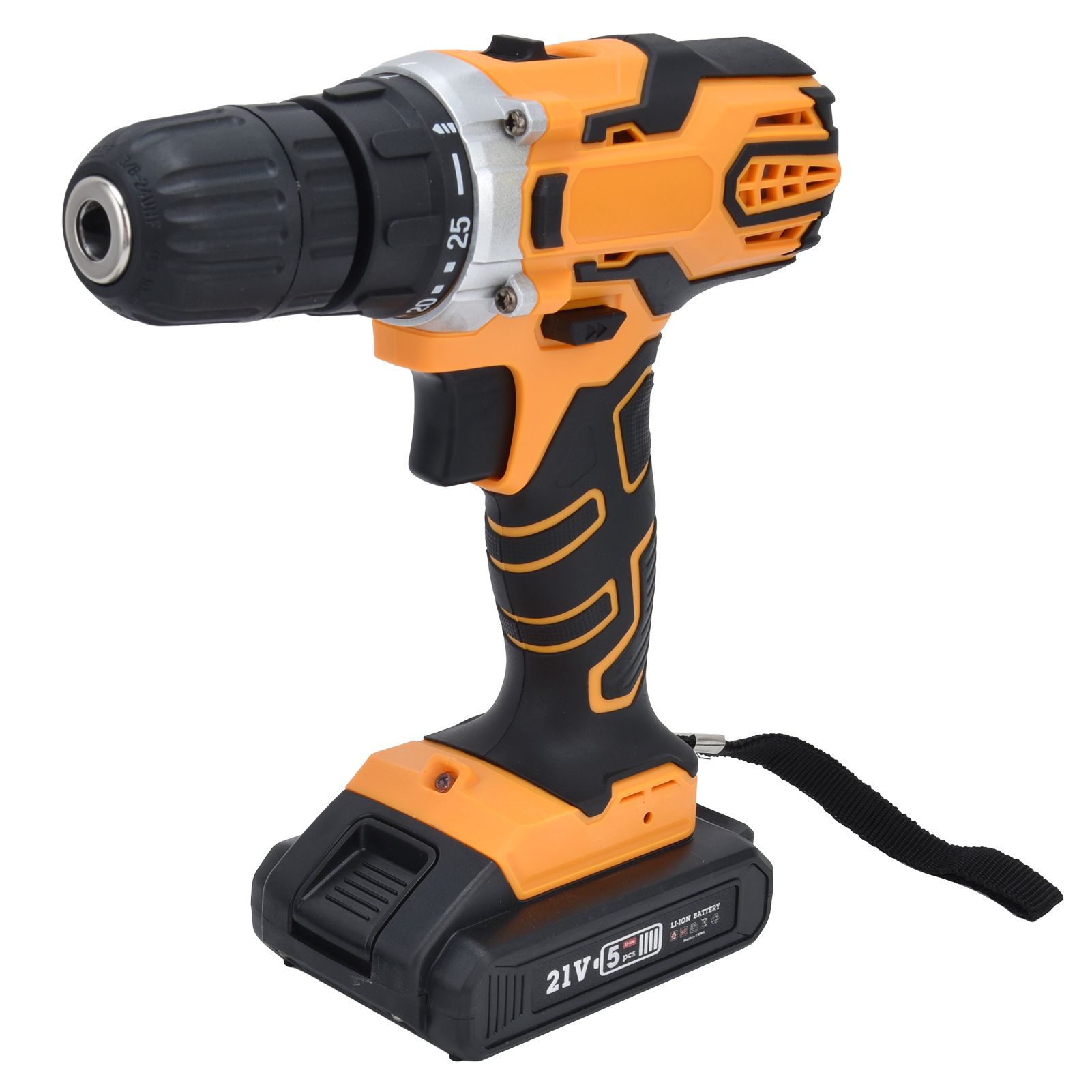 21V Lithium Electric Drill Electric Screw Driver Impact Drill Cordless Power view 5