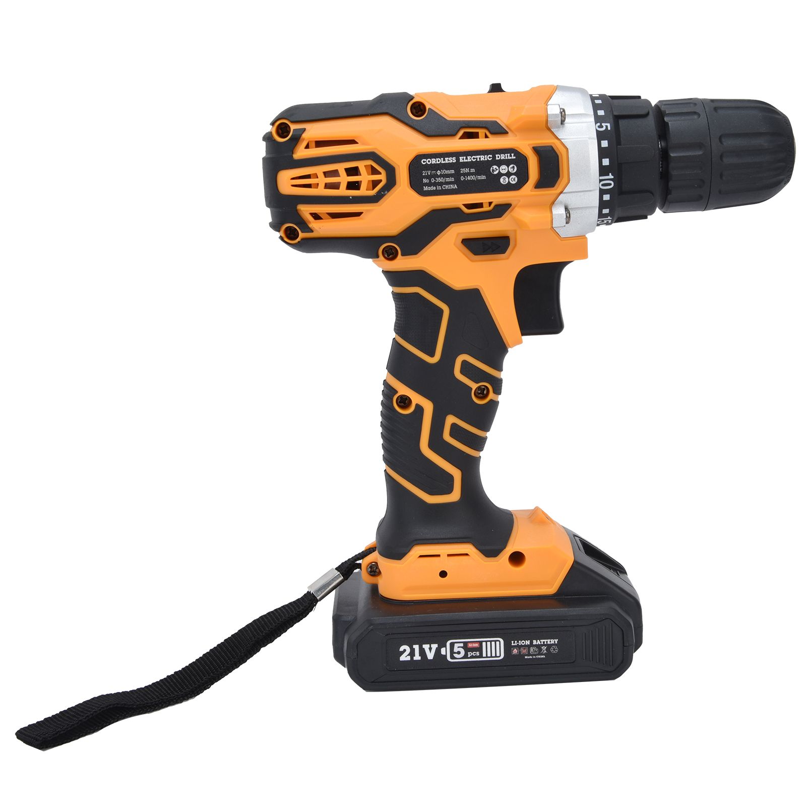 21V Lithium Electric Drill Electric Screw Driver Impact Drill Cordless Power view 9