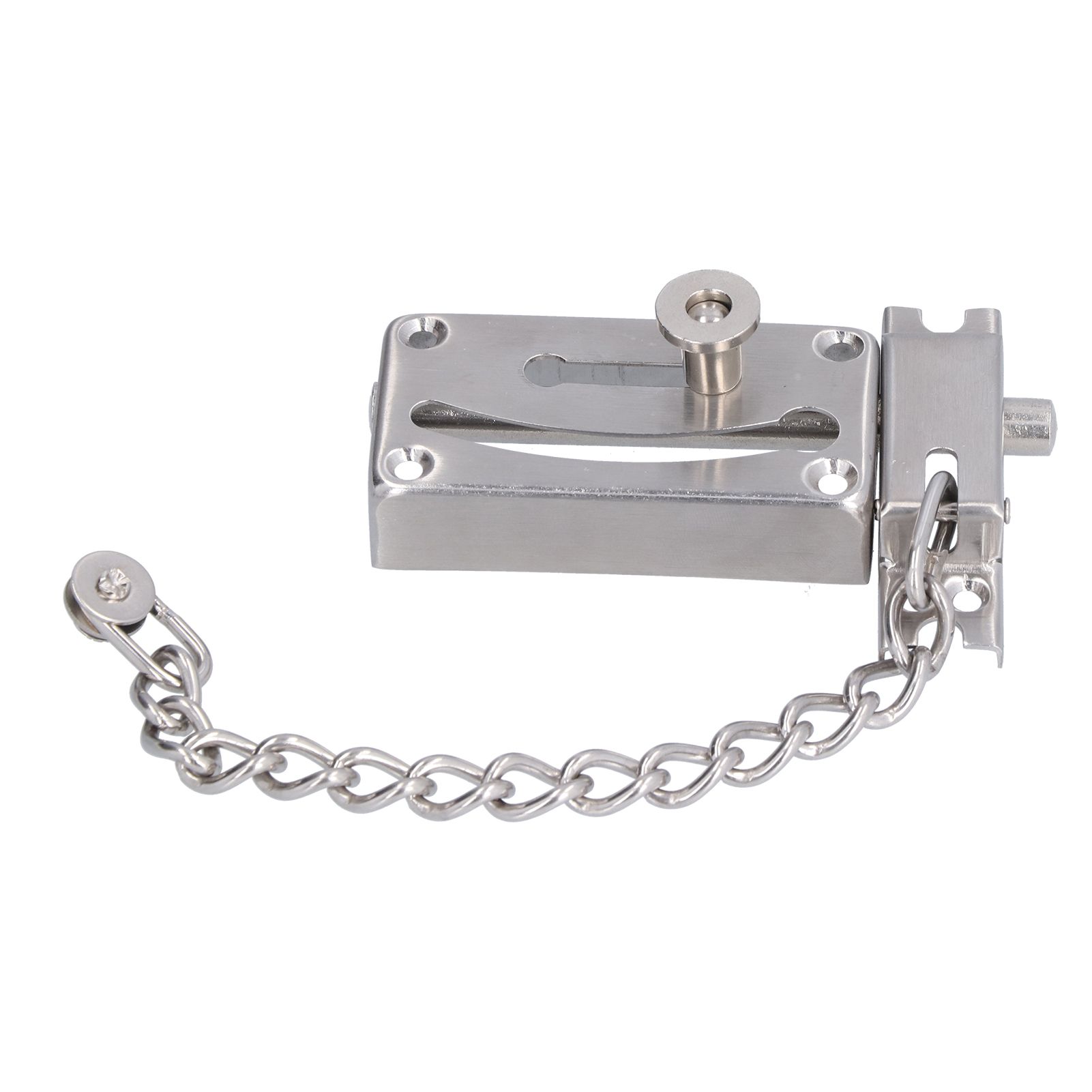 Door Slide Bolt Latch Stainless Steel AntiTheft Safety Gate Lock for Home view 5