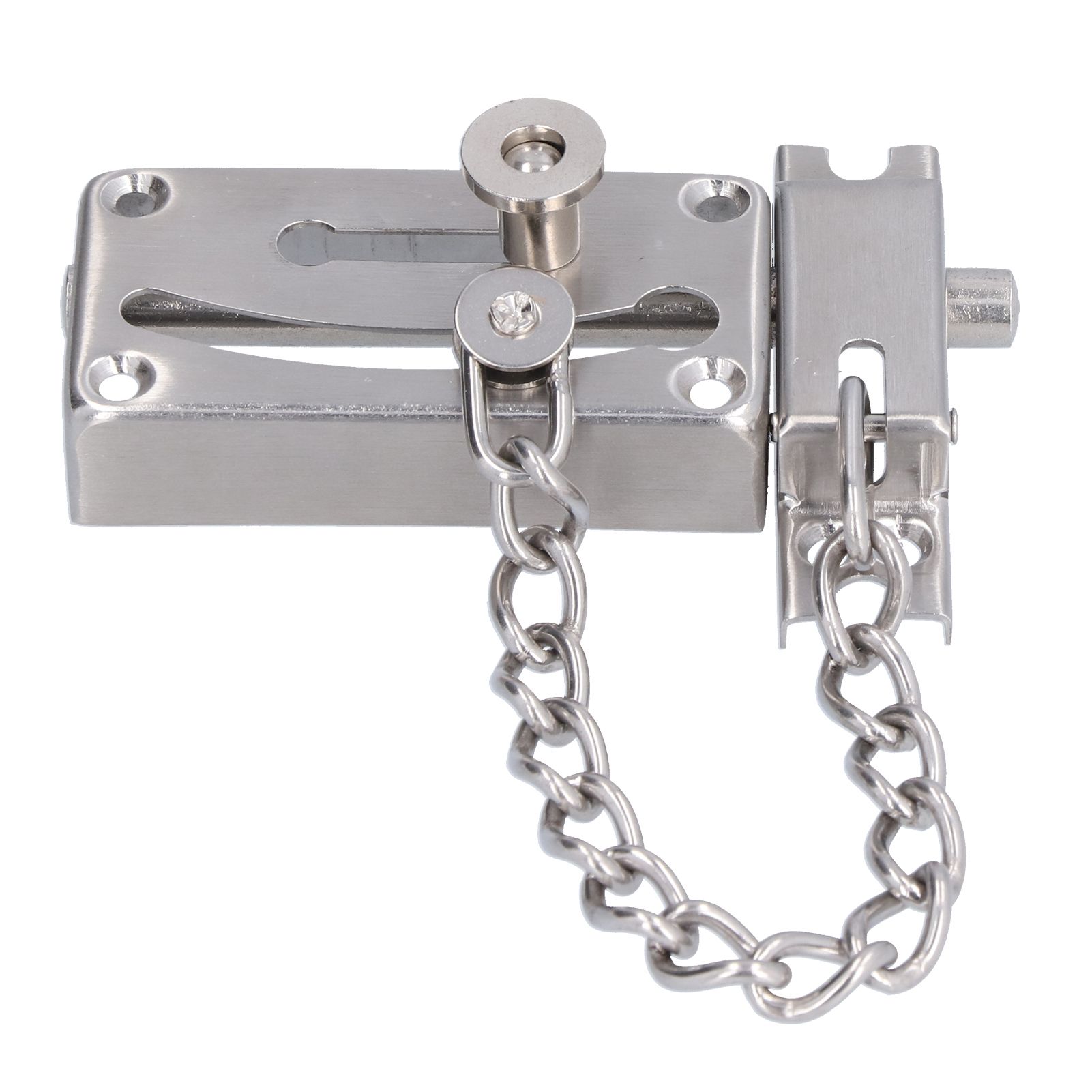 Door Slide Bolt Latch Stainless Steel AntiTheft Safety Gate Lock for Home view 8