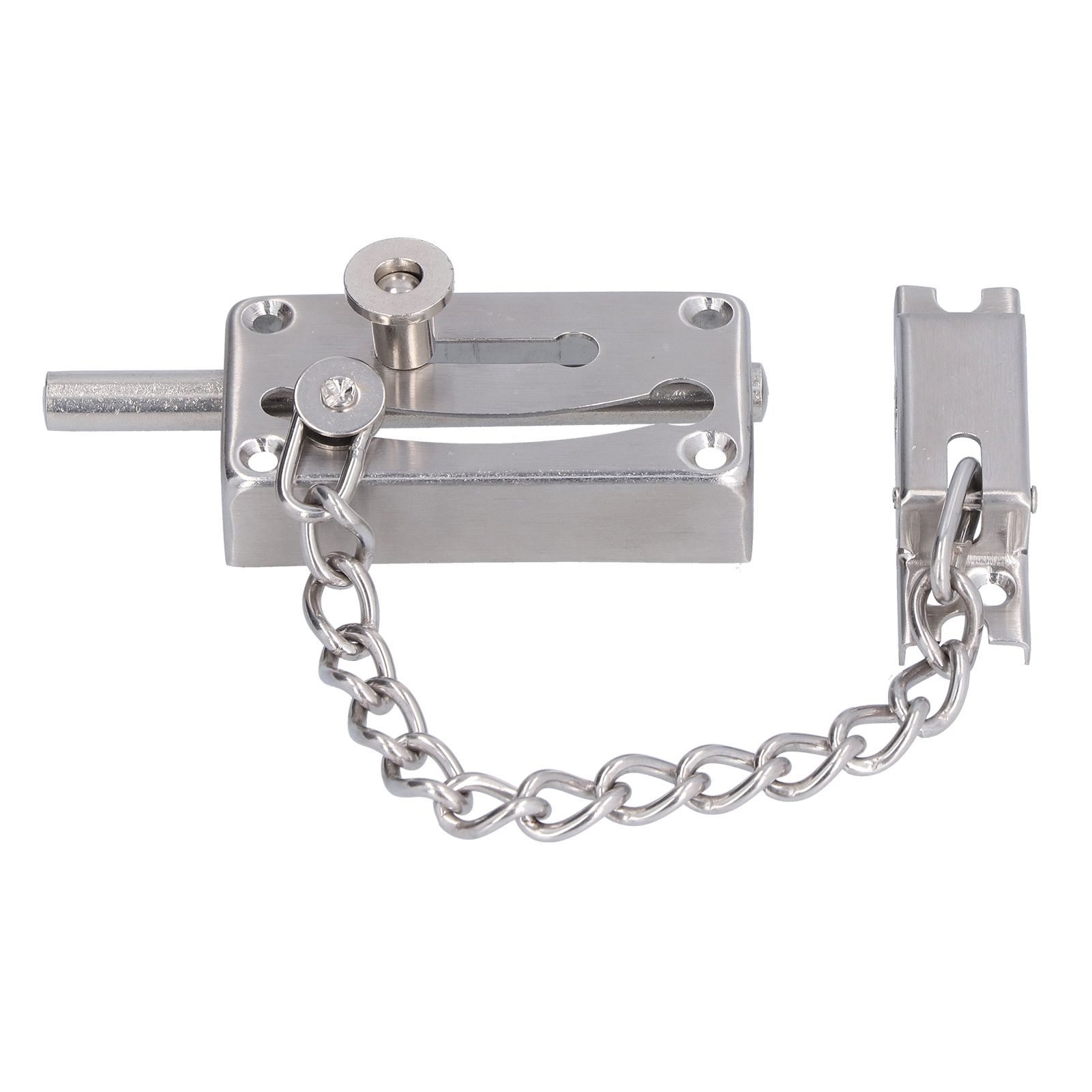 Door Slide Bolt Latch Stainless Steel AntiTheft Safety Gate Lock for Home view 9