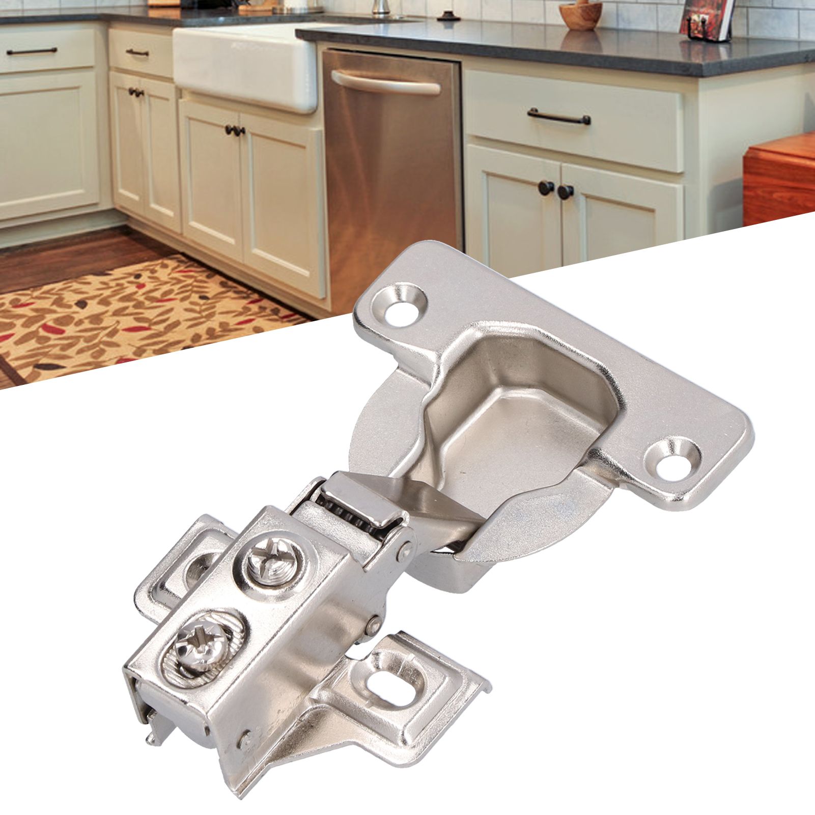 Door Hinge ColdRoll Steel Sheet American Hinge Kit Hardwares for Cabinet view 11