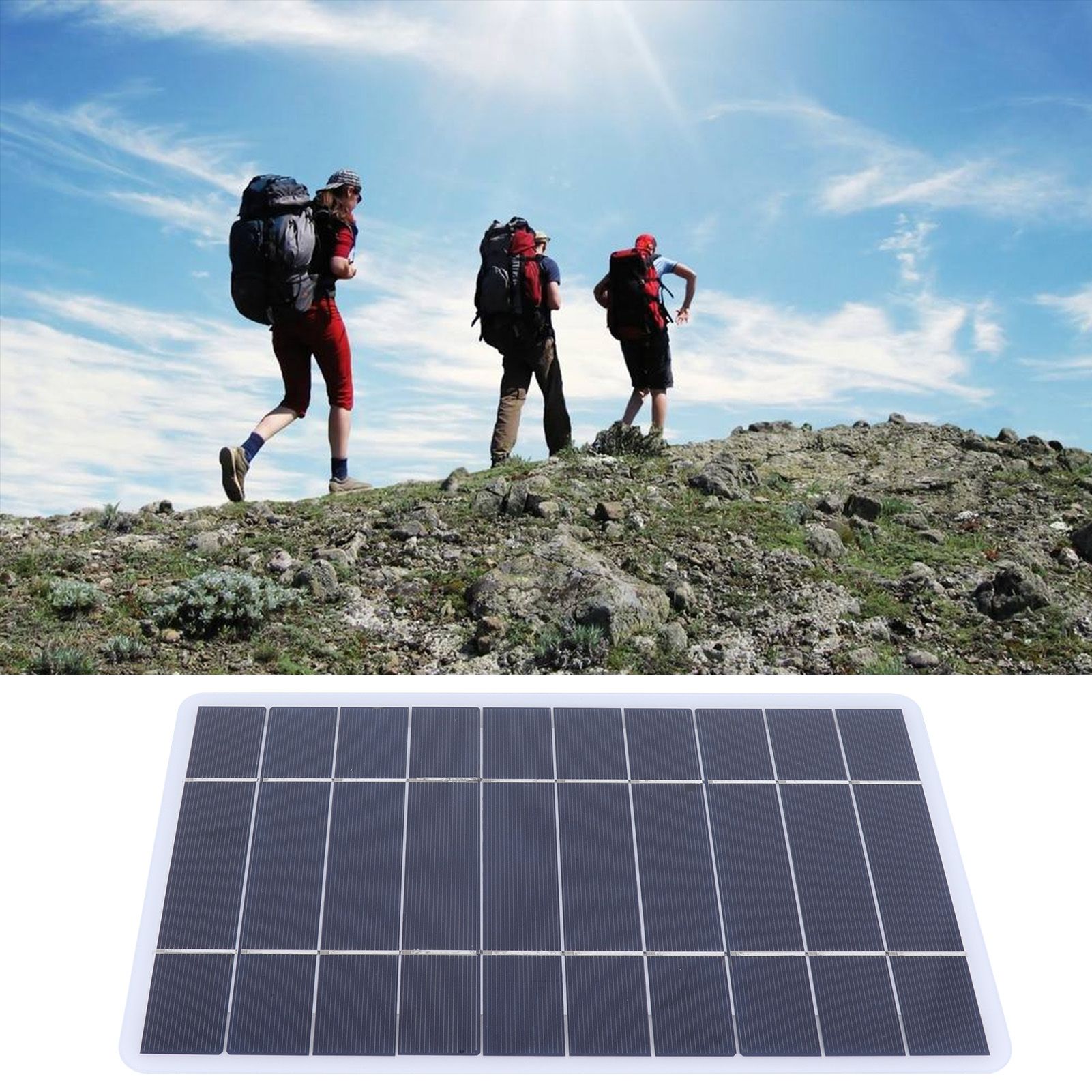 8W 5V Polycrystalline Solar Panel HighEfficiency PV Module Outdoor Solar view 11