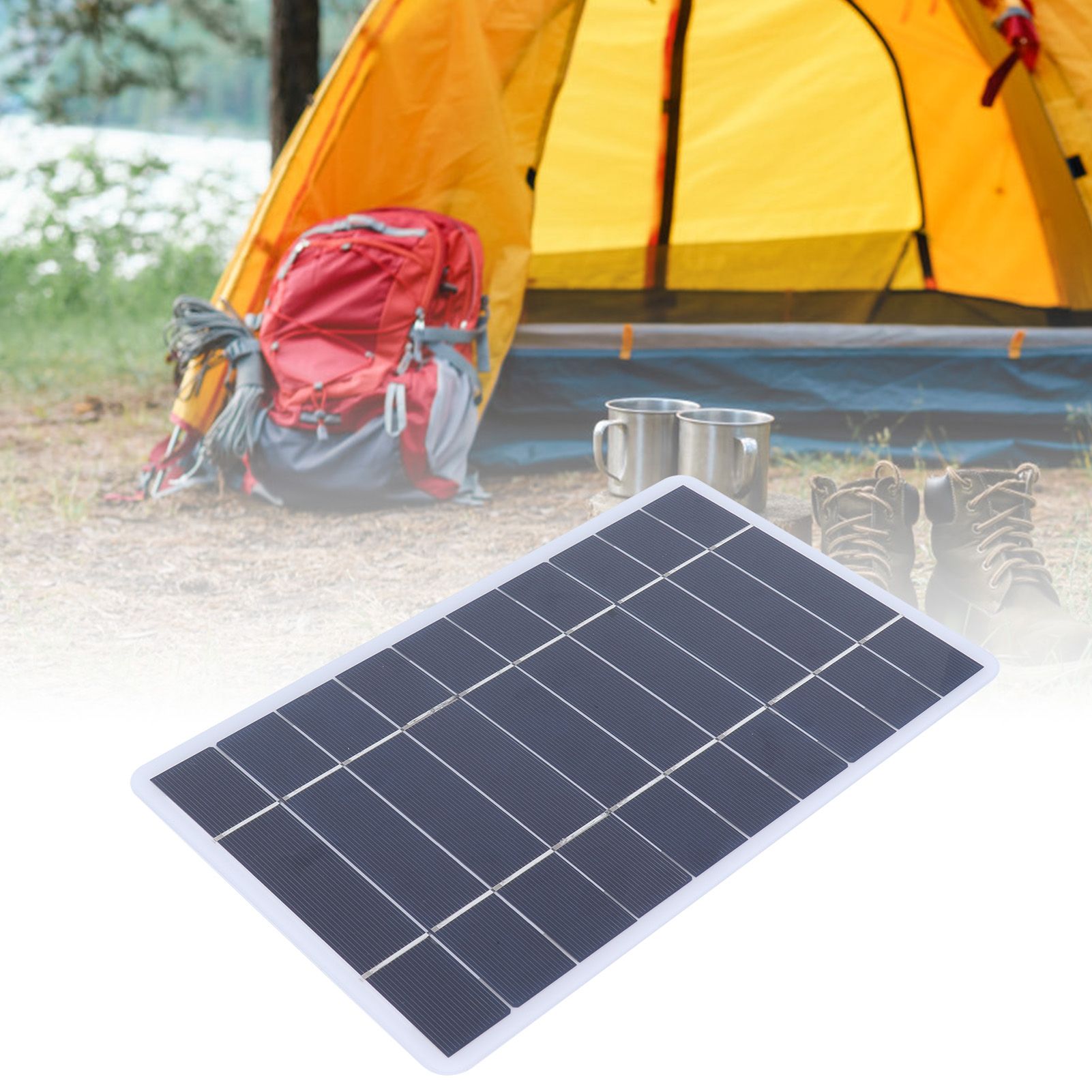 8W 5V Polycrystalline Solar Panel HighEfficiency PV Module Outdoor Solar view 12