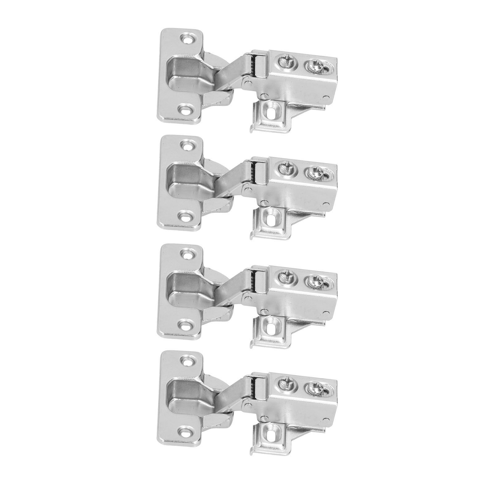 4Set Door Hinges with Screws 105 Degree American Hydraulic Damping Hinge for