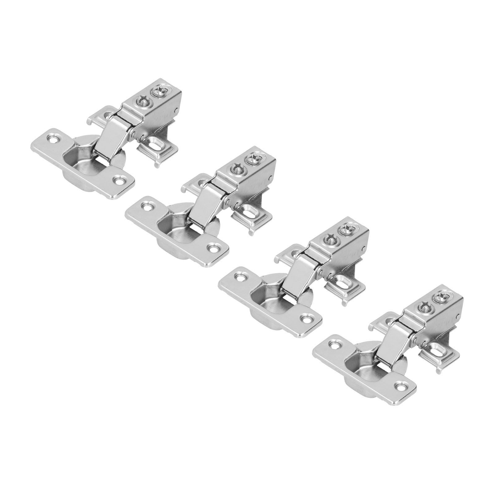 4Set Door Hinges with Screws 105 Degree American Hydraulic Damping Hinge for view 3