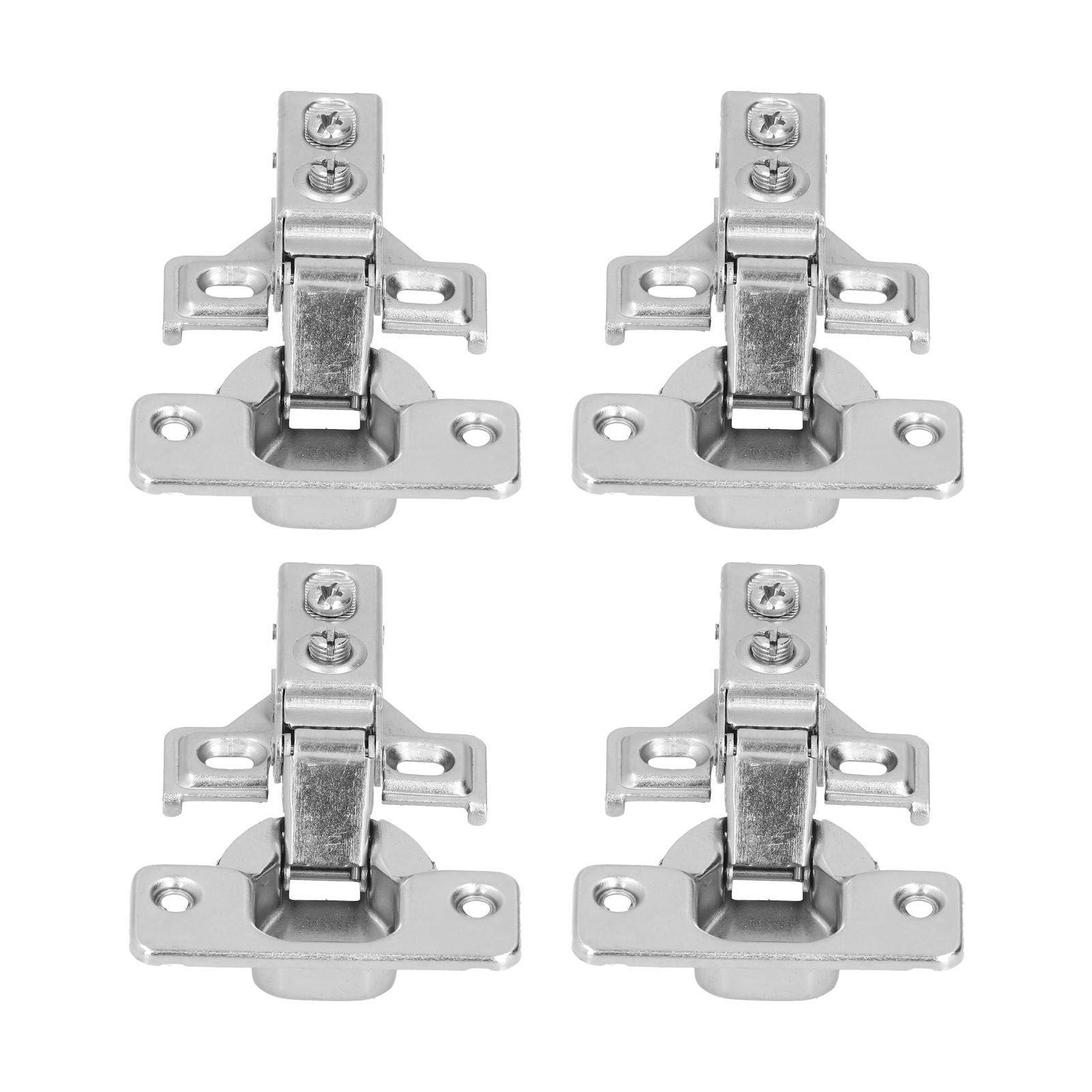 4Set Door Hinges with Screws 105 Degree American Hydraulic Damping Hinge for view 4