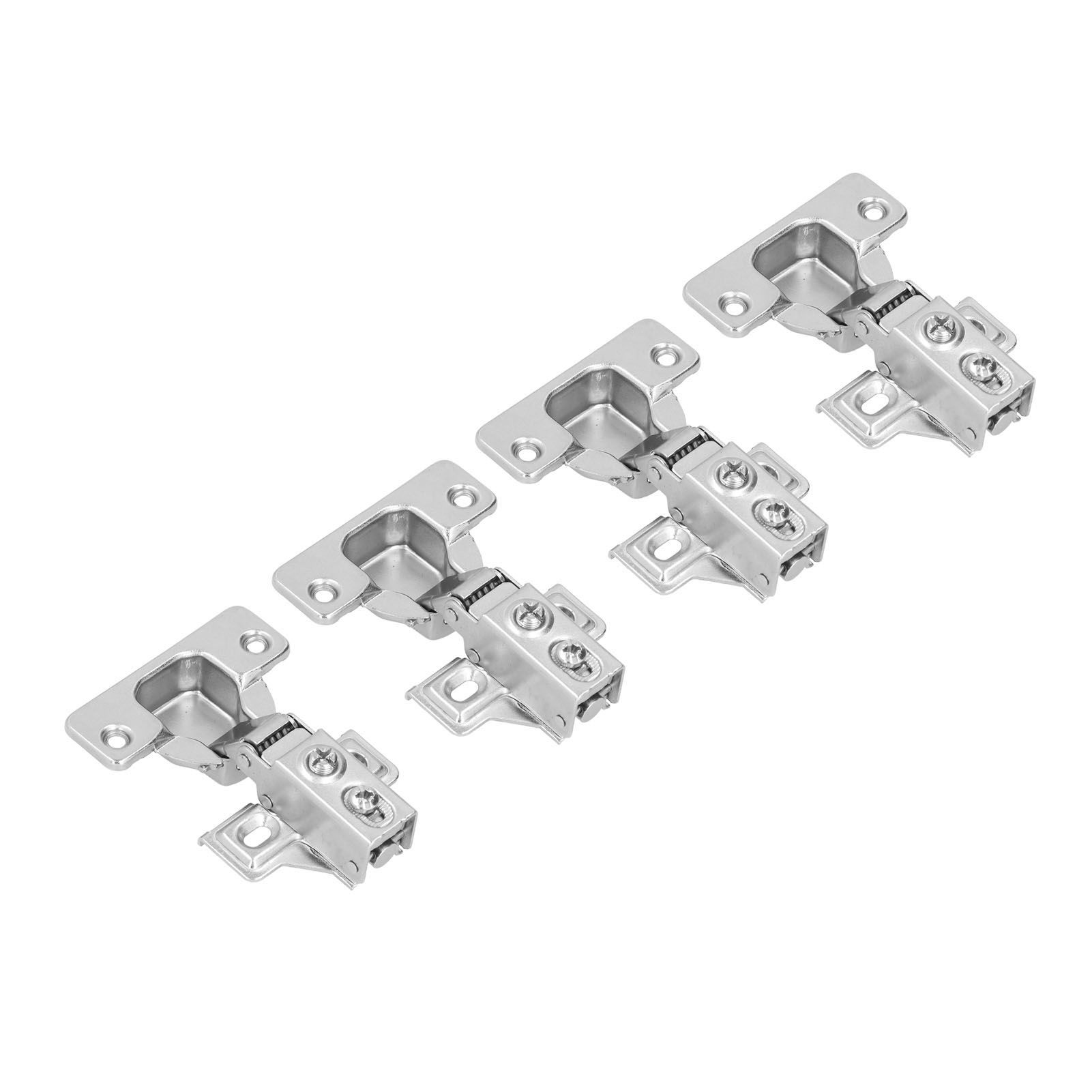 4Set Door Hinges with Screws 105 Degree American Hydraulic Damping Hinge for view 9