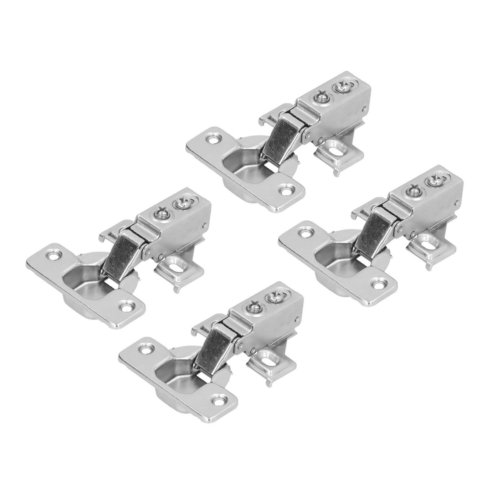 4Set Door Hinges with Screws 105 Degree American Hydraulic Damping Hinge for view 10