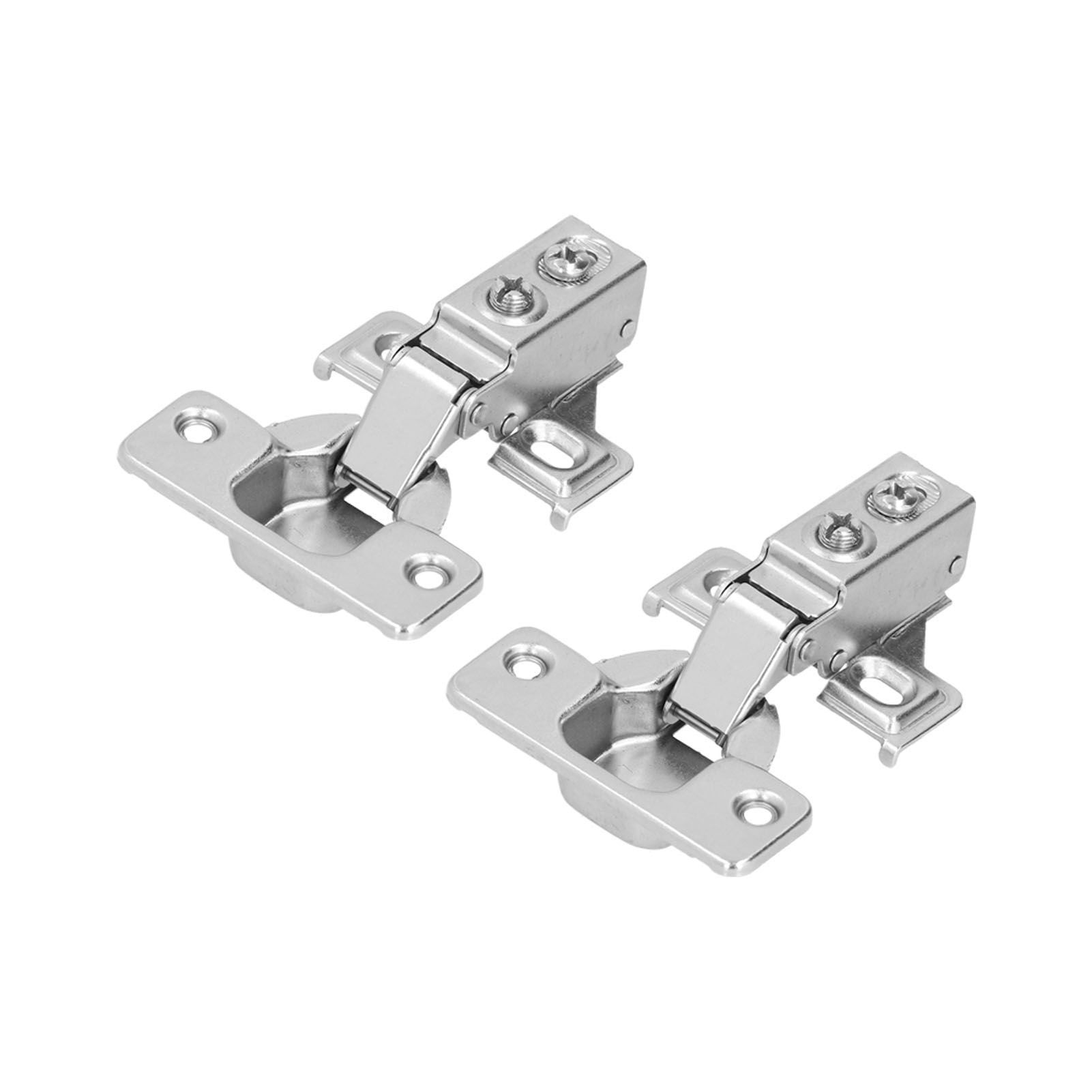 2Set Short Arm Door Hinge with Screws 90‑105° American Hydraulic Damping Hinge view 4