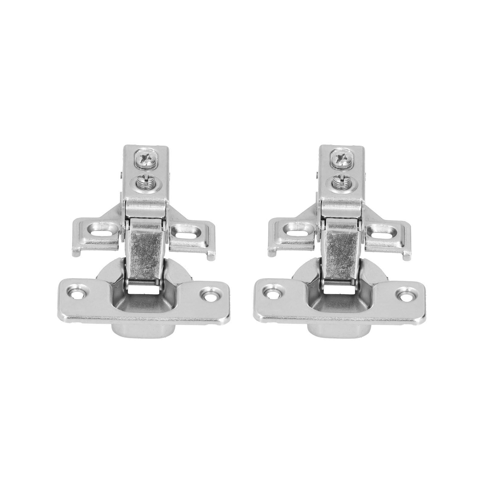 2Set Short Arm Door Hinge with Screws 90‑105° American Hydraulic Damping Hinge view 5