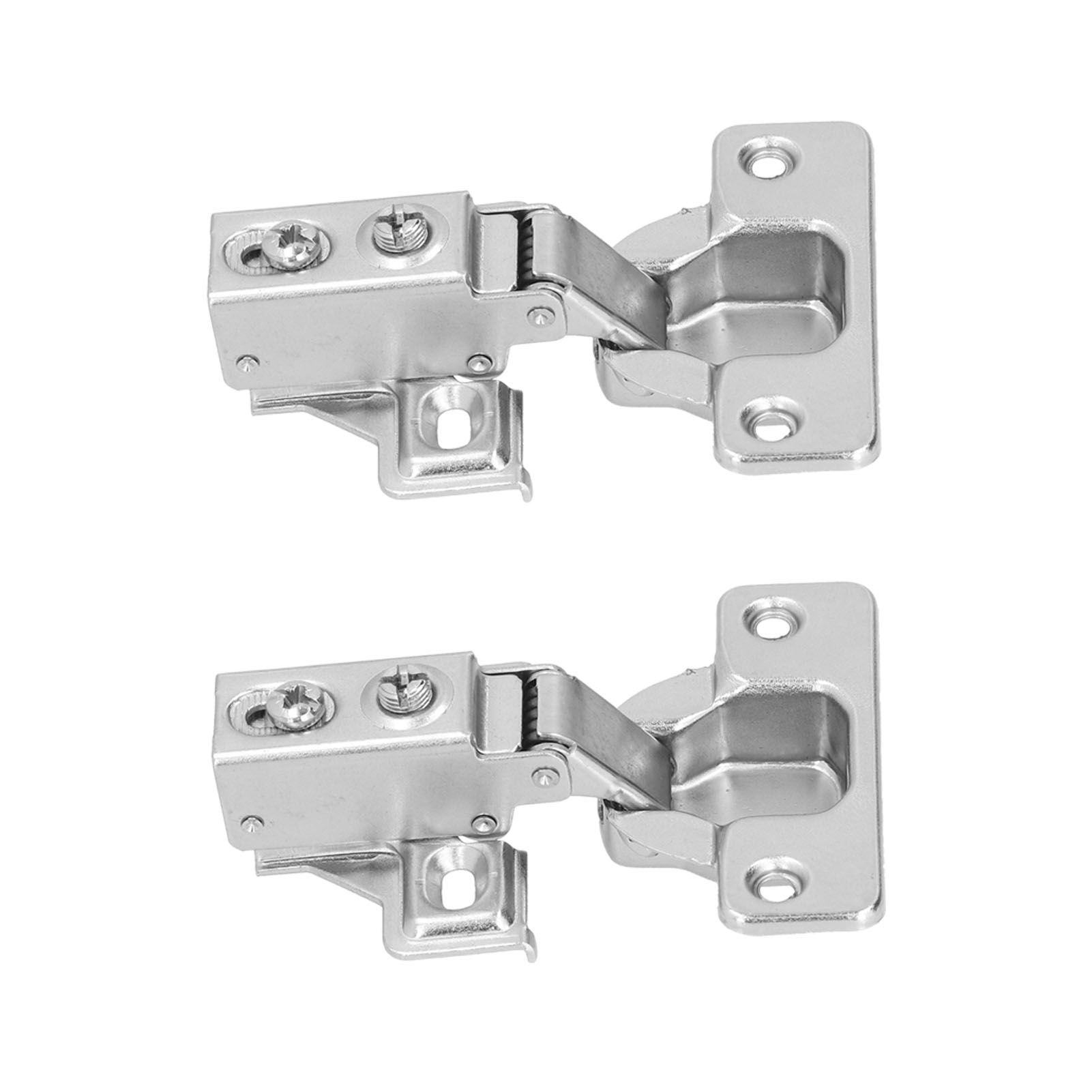 2Set Short Arm Door Hinge with Screws 90‑105° American Hydraulic Damping Hinge view 6