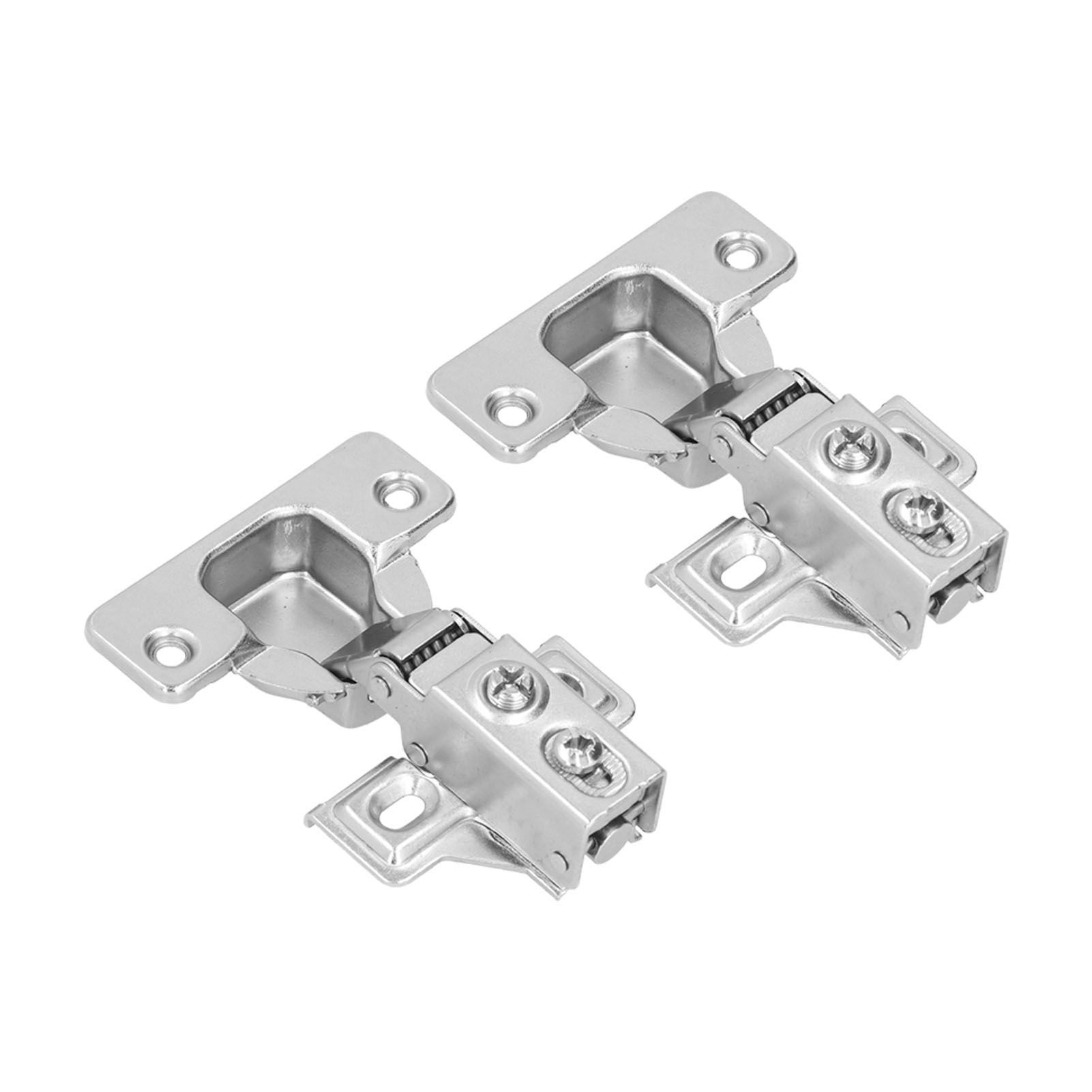 2Set Short Arm Door Hinge with Screws 90‑105° American Hydraulic Damping Hinge view 9