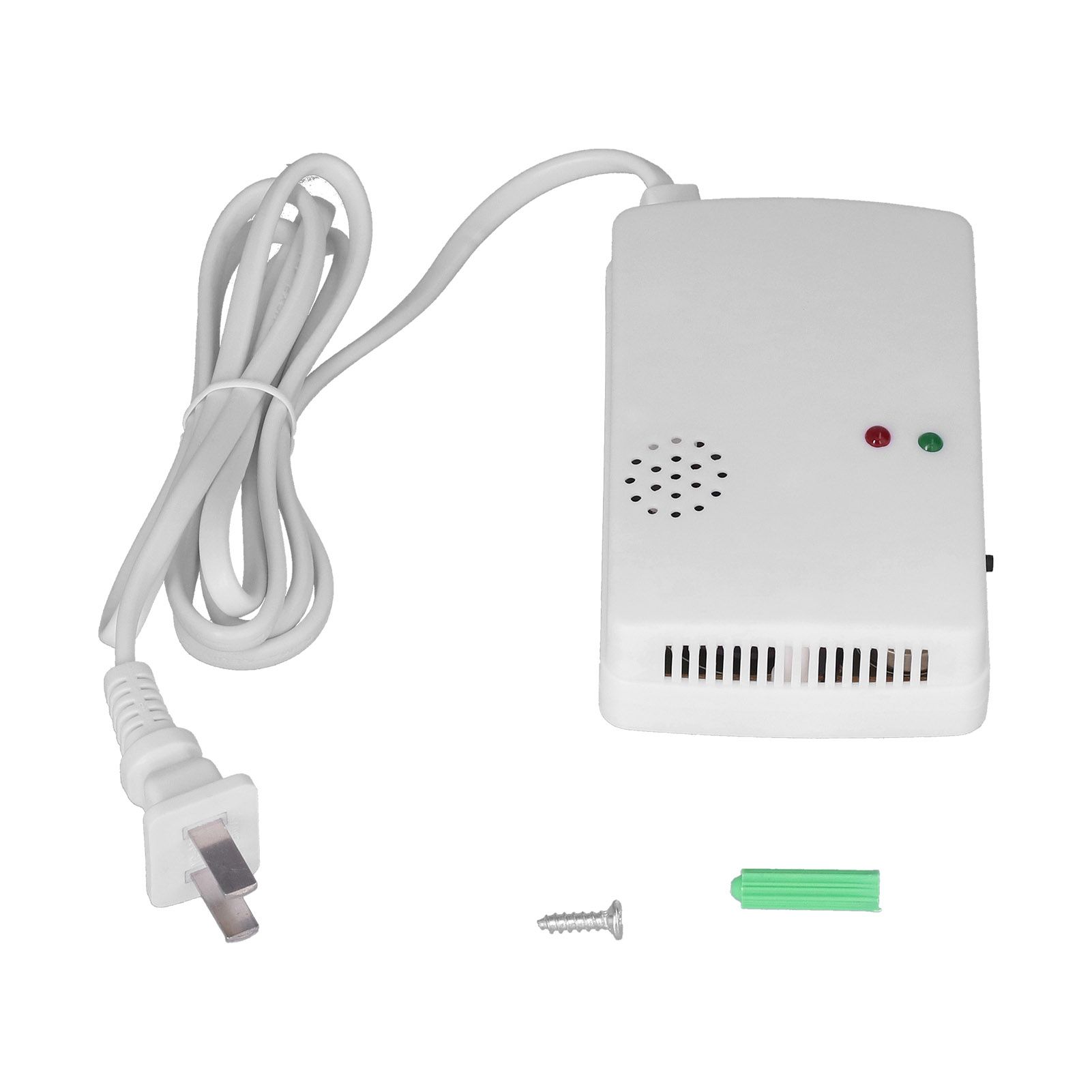 Natural Gas Leaking Detector Self Checking Liquefied Petroleum Gas Alarm for view 2