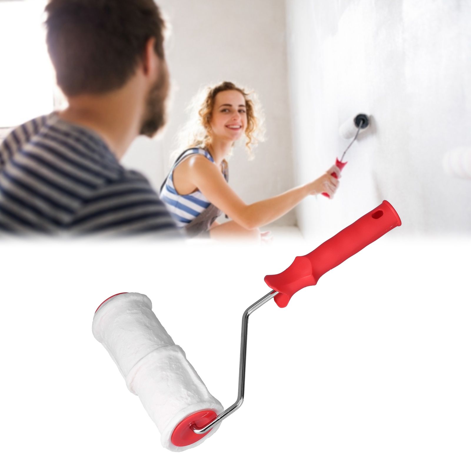 Brick Roller 7 Inch Paint Roller Household Wall Decoration Roller DIY Art view 11