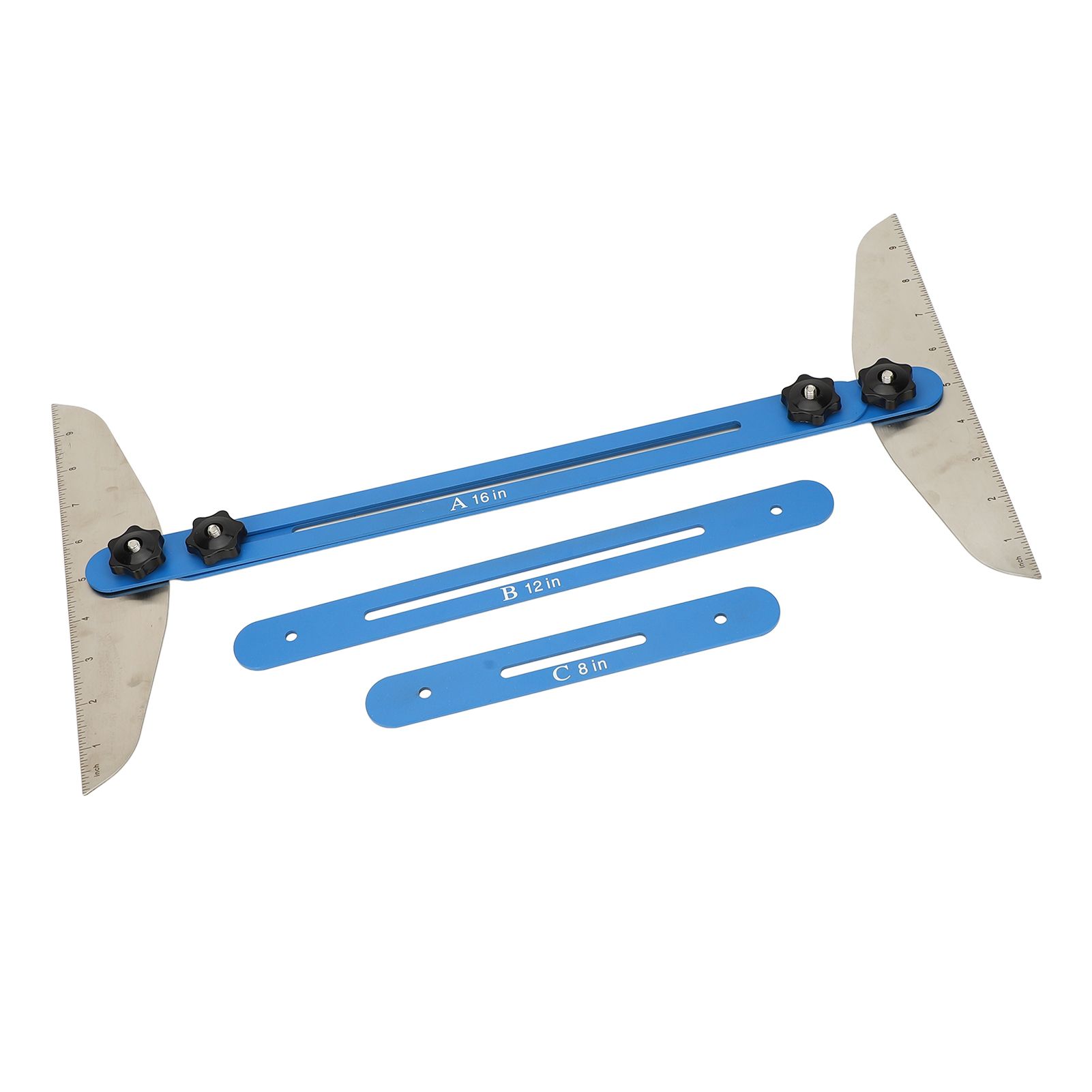 Stair Treads Gauge Template Tool Adjustable Angle Stair Jig and Measuring Tool