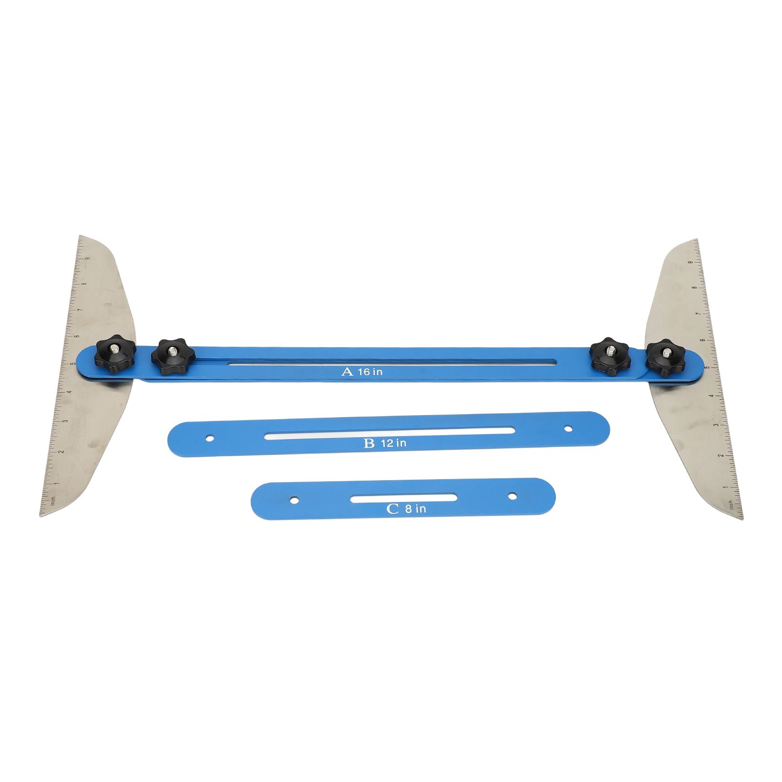 Stair Treads Gauge Template Tool Adjustable Angle Stair Jig and Measuring Tool view 6