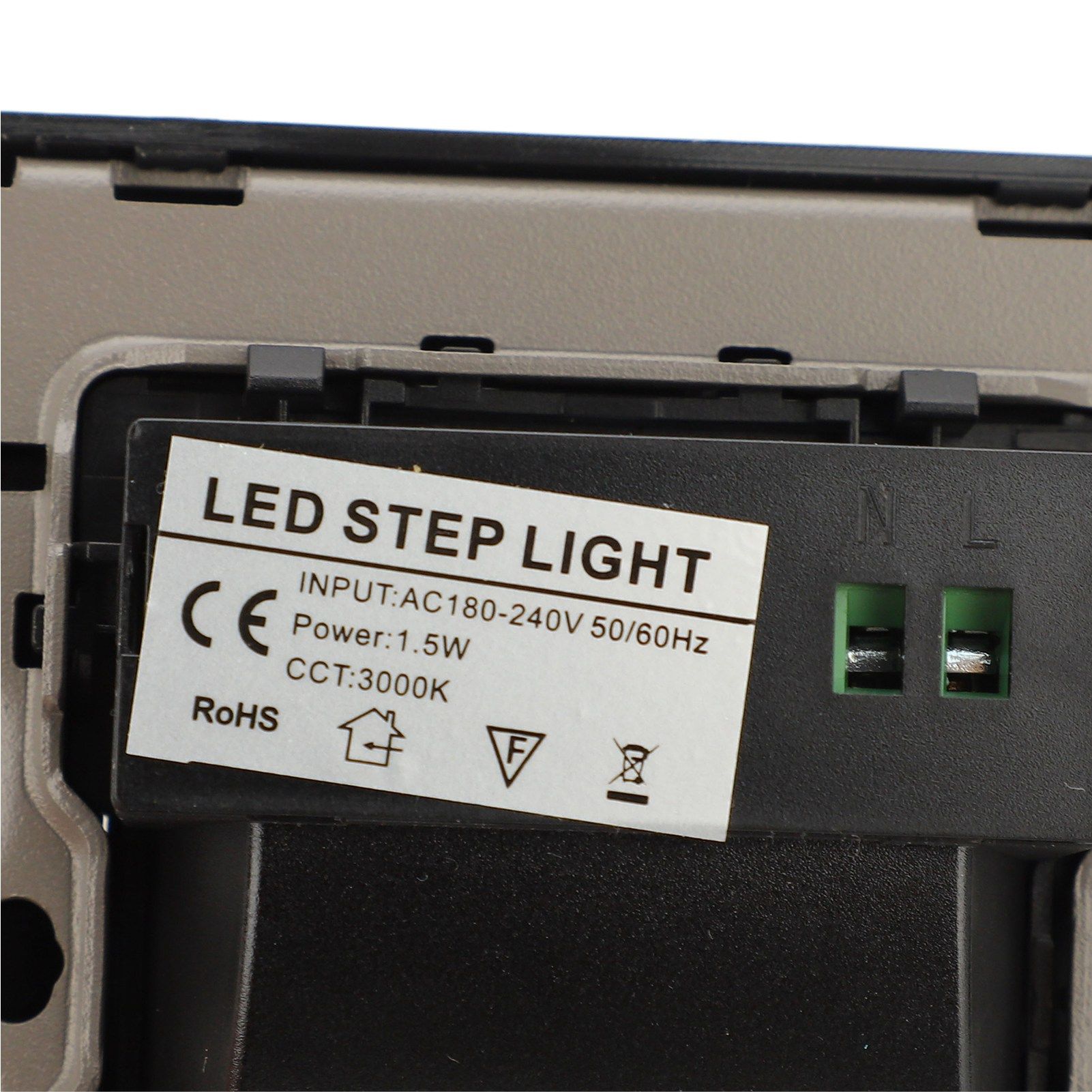 4pcs Motion Sensor Step Lights Intelligent Induction Embeddded Installation view 2