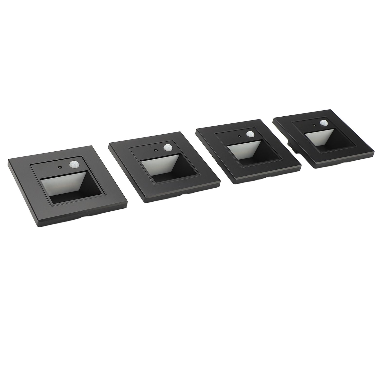 4pcs Motion Sensor Step Lights Intelligent Induction Embeddded Installation view 9