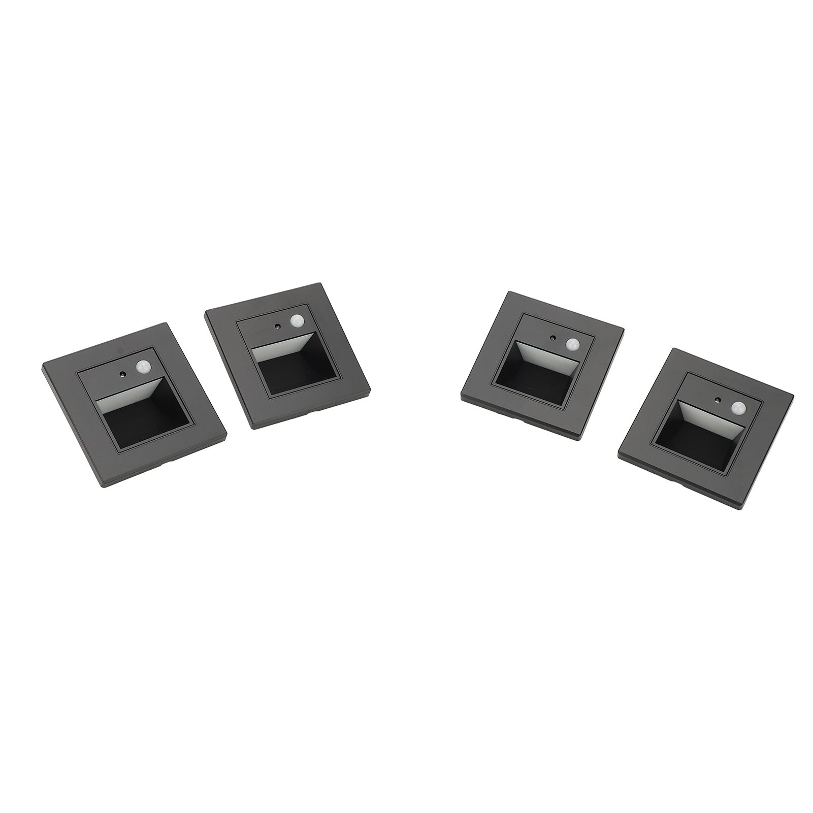 4pcs Motion Sensor Step Lights Intelligent Induction Embeddded Installation view 11