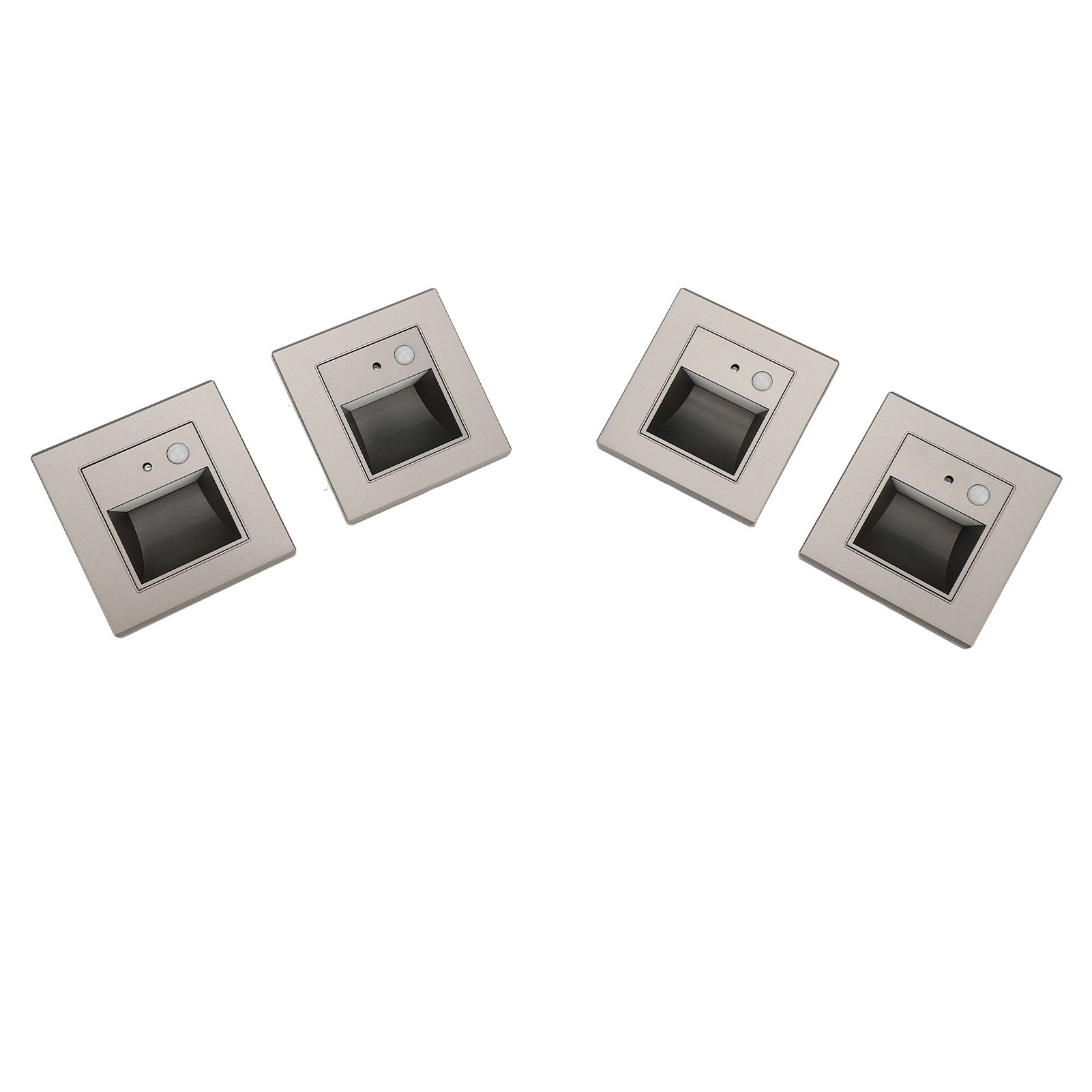 4pcs Motion Sensor Step Lights Intelligent Induction Embeddded Installation view 8